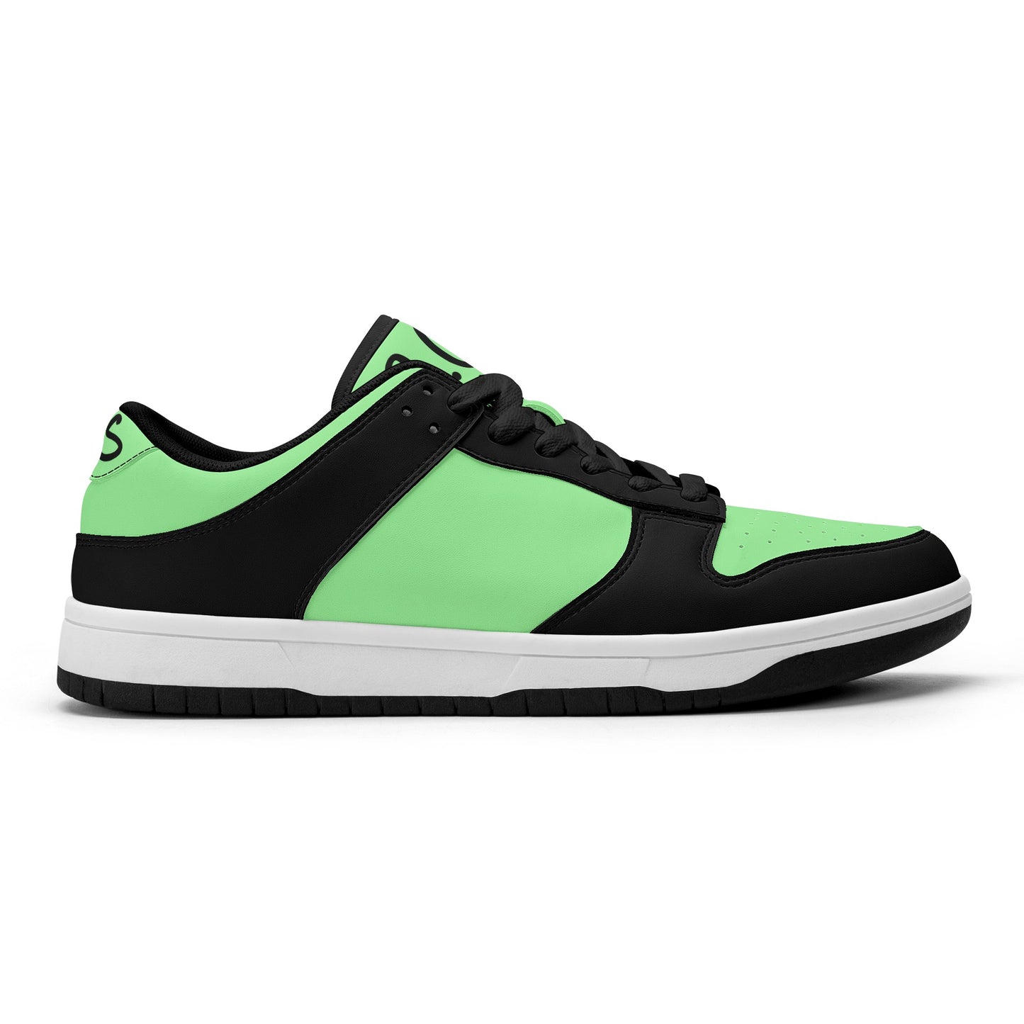 SOS Mint Green Mens Low Top Leather Star Kicks