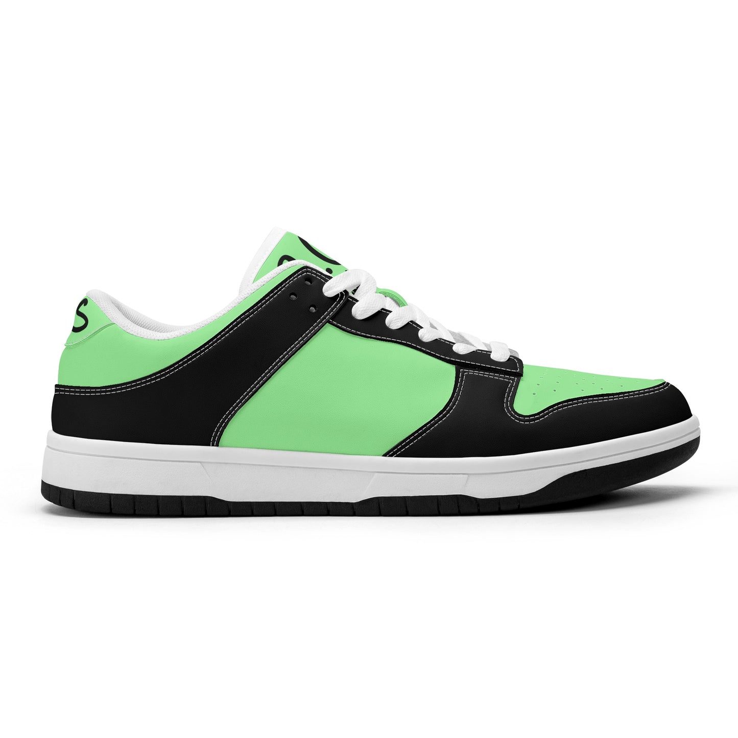 SOS Mint Green Mens Low Top Leather Star Kicks