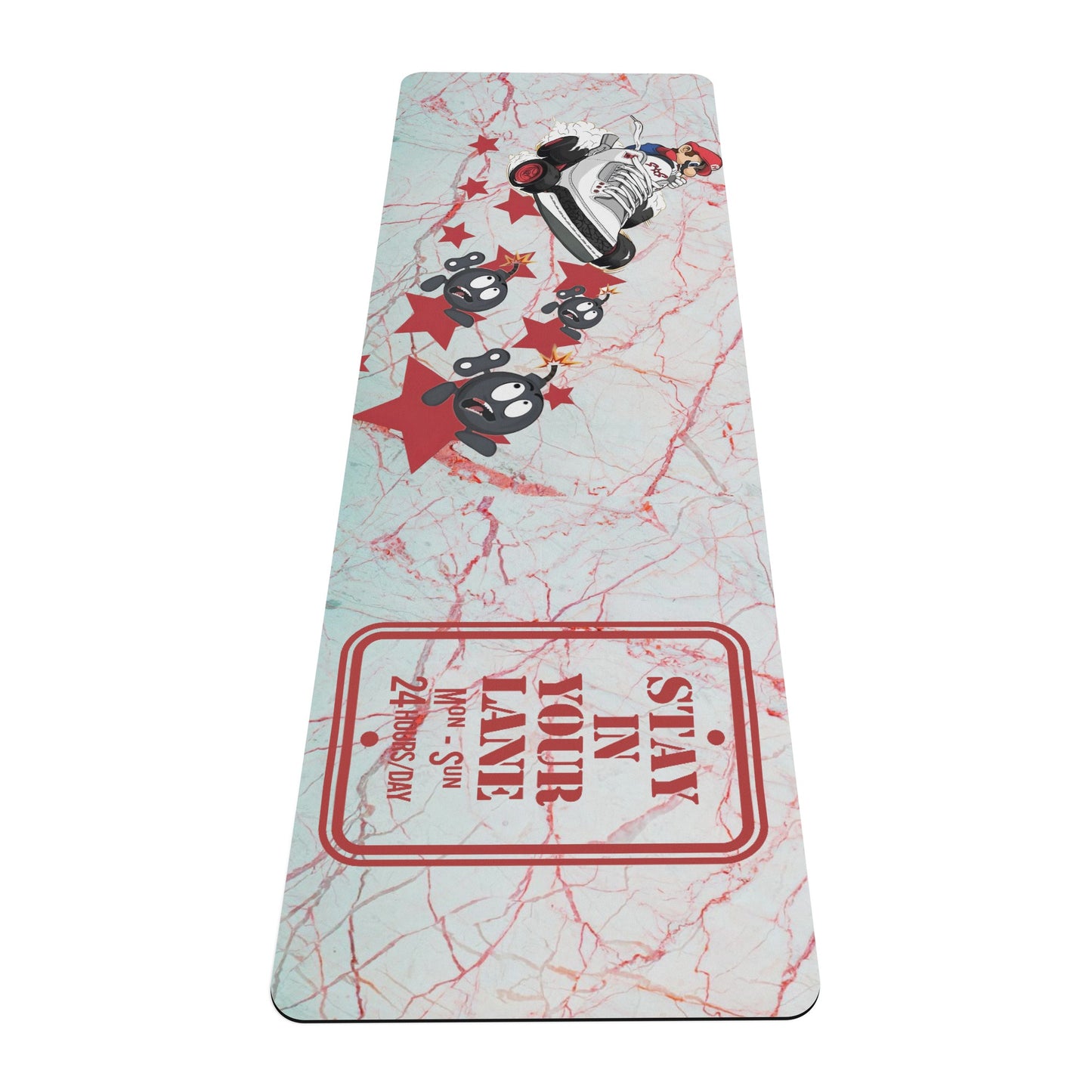 S.I.Y.L. (Stay In Your Lane) Exclusive 4mm Rubber Yoga Mat