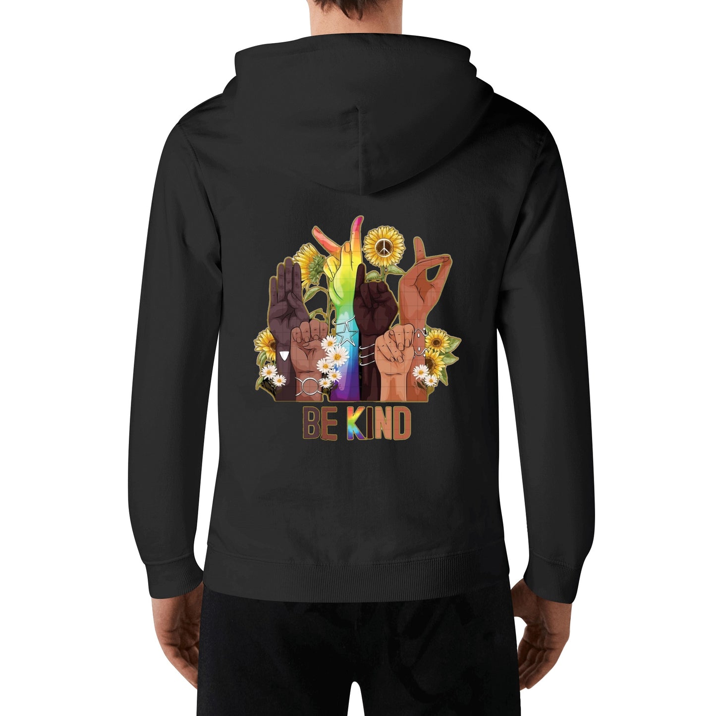 Be Kind (Pride Edition) Man/Womens Adult Cotton Hoodie