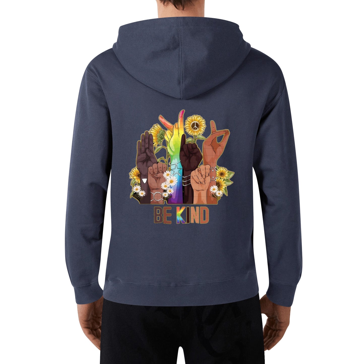 Be Kind (Pride Edition) Man/Womens Adult Cotton Hoodie