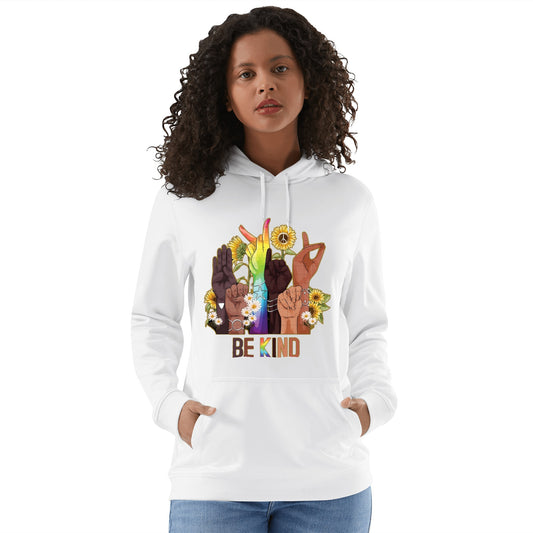 Be Kind (Pride Edition) Man/Womens Adult Cotton Hoodie