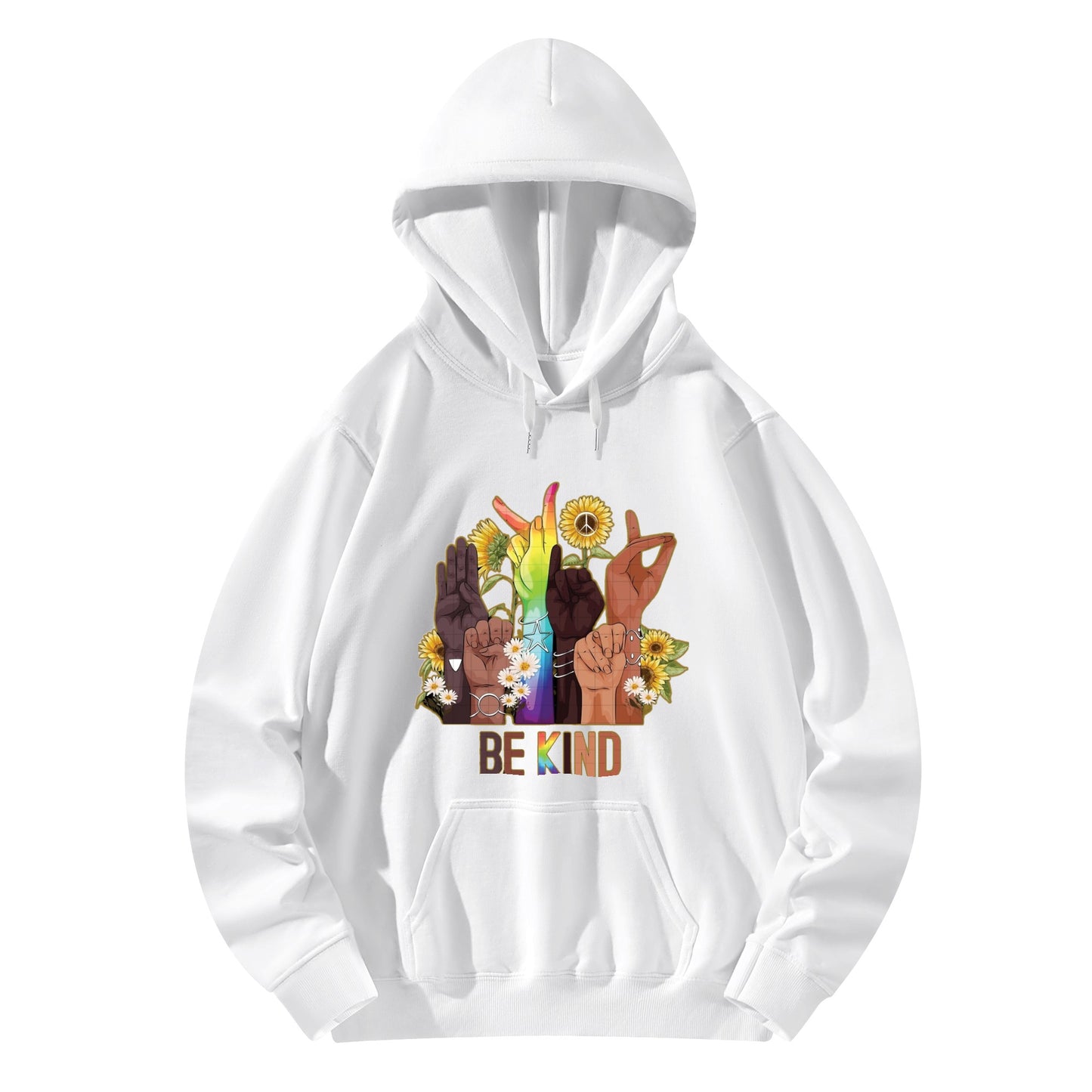 Be Kind (Pride Edition) Man/Womens Adult Cotton Hoodie