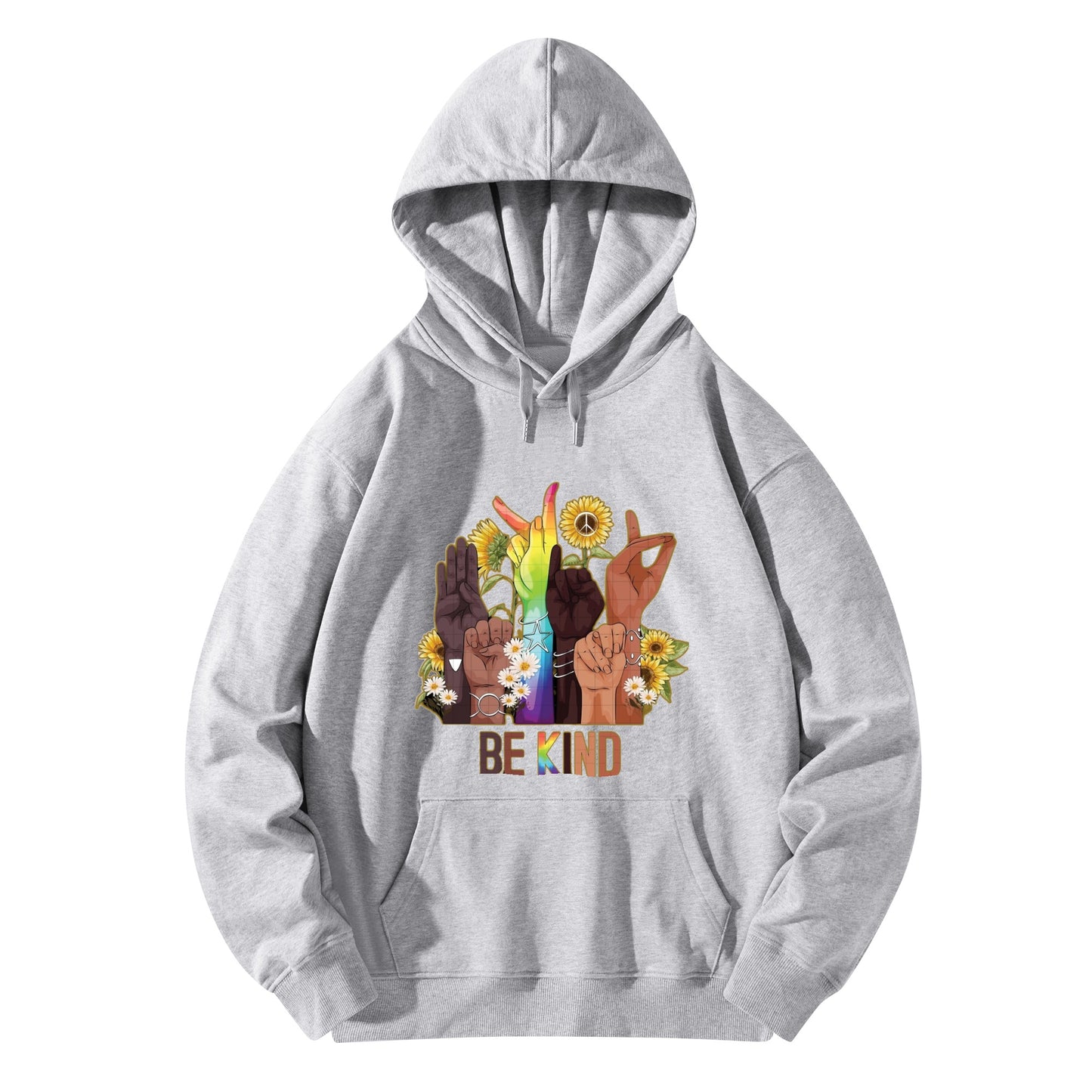 Be Kind (Pride Edition) Man/Womens Adult Cotton Hoodie