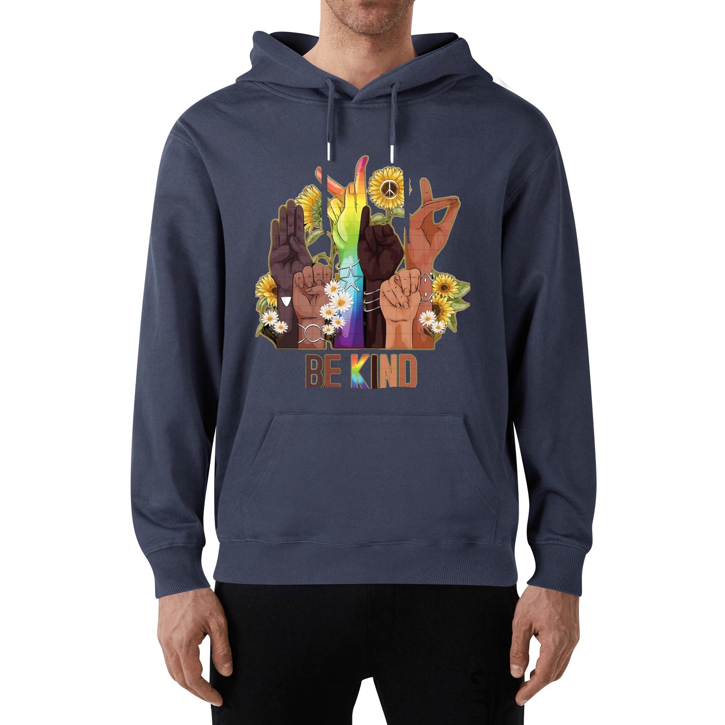 Be Kind (Pride Edition) Man/Womens Adult Cotton Hoodie