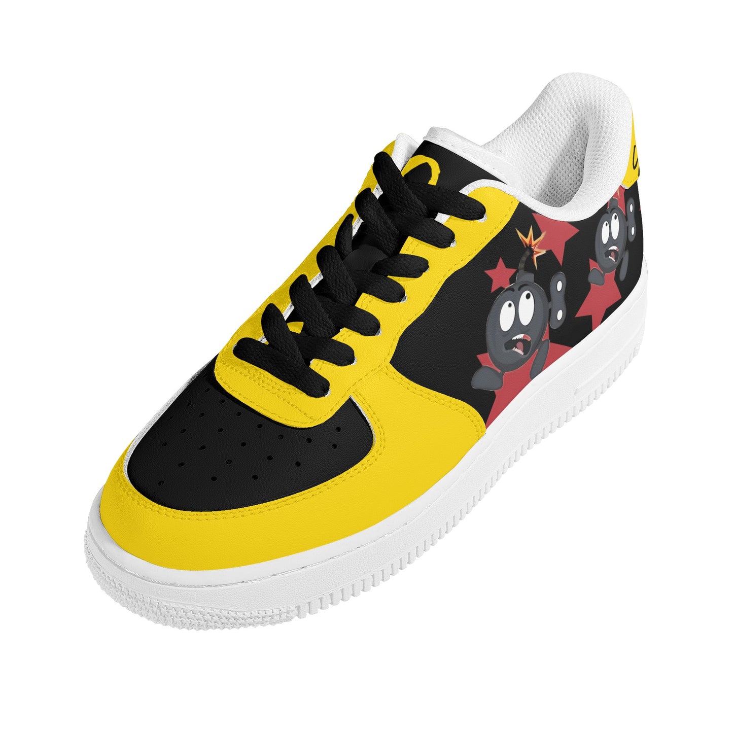 S.I.Y.L. (Stay In Your Lane) Gold Womens New Low Top Star Kicks