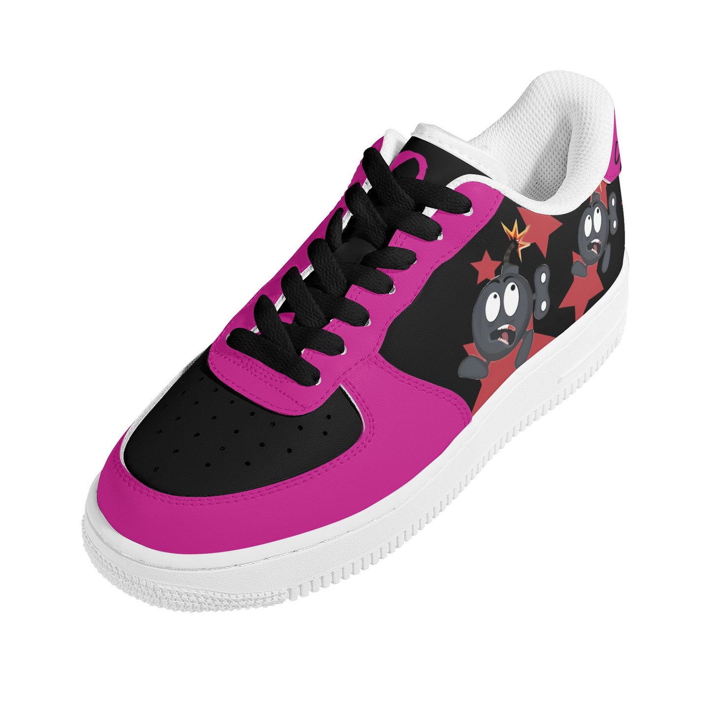 S.I.Y.L. (Stay In Your Lane) Purple Womens New Low Top Star Kicks