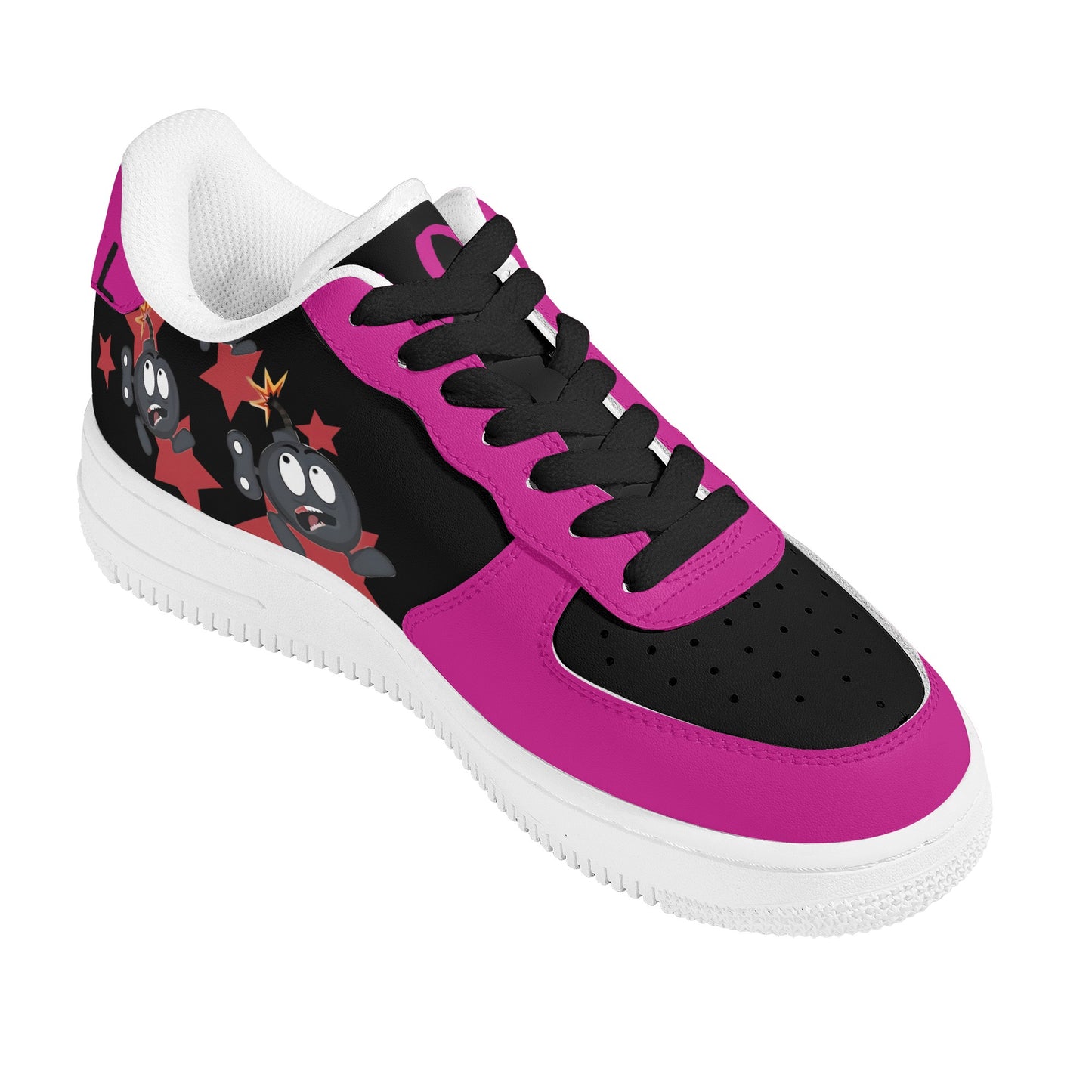 S.I.Y.L. (Stay In Your Lane) Purple Womens New Low Top Star Kicks