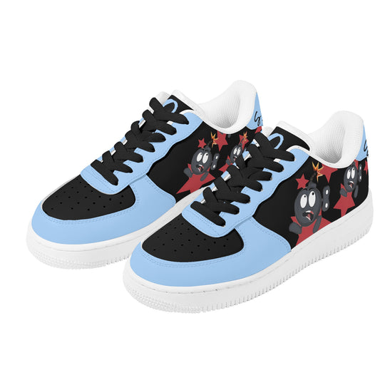 S.I.Y.L (Stay In Your Lane) Sky Blue Womens New Low Top Star Kicks