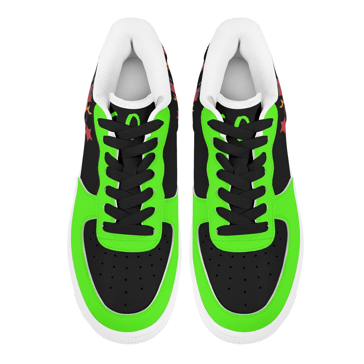 S.I.Y.L (Stay In Your Lane) Goo Green Womens New Low Top Star Kicks