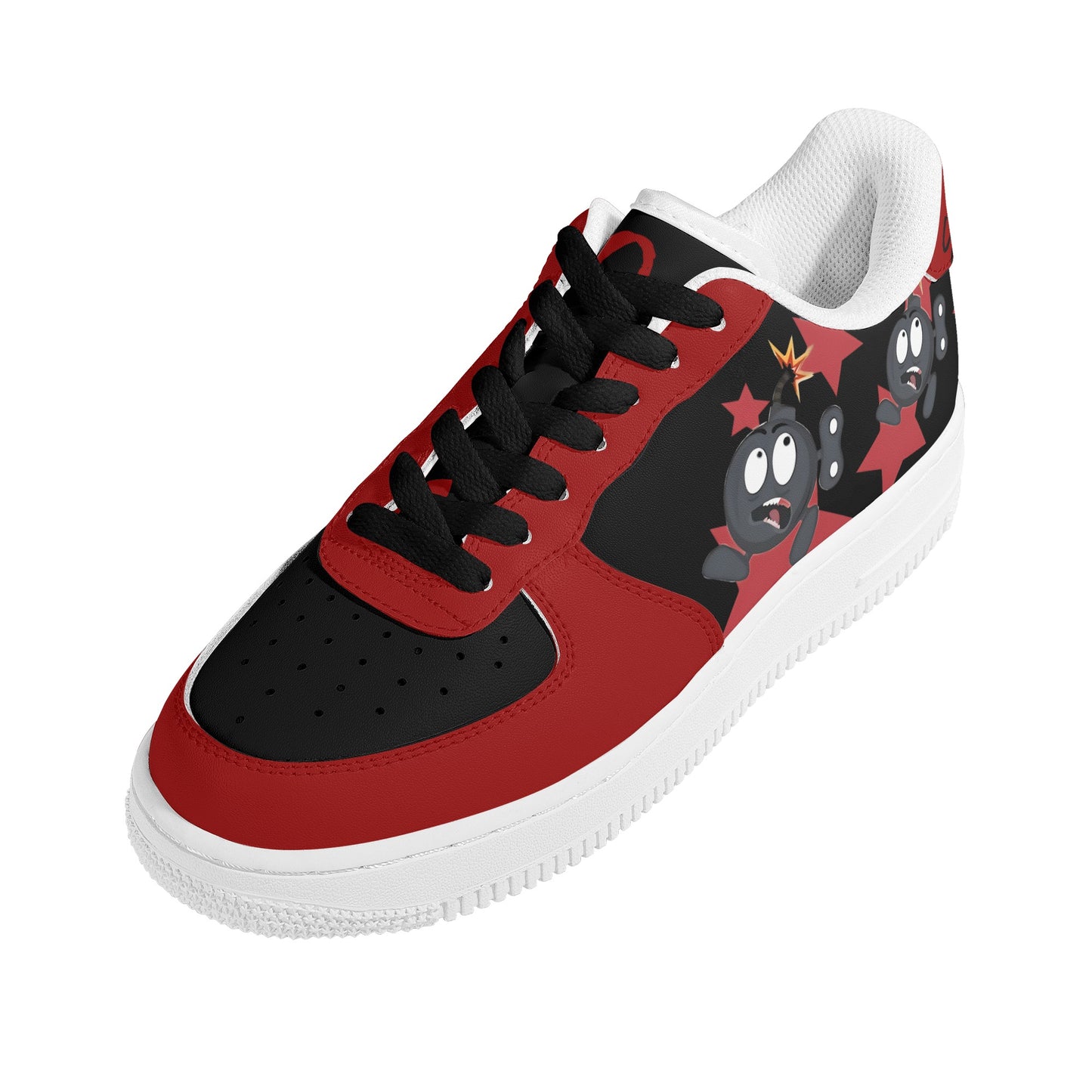 S.I.Y.L (Stay In Your Lane) Maroon Womens New Low Top Star Kicks