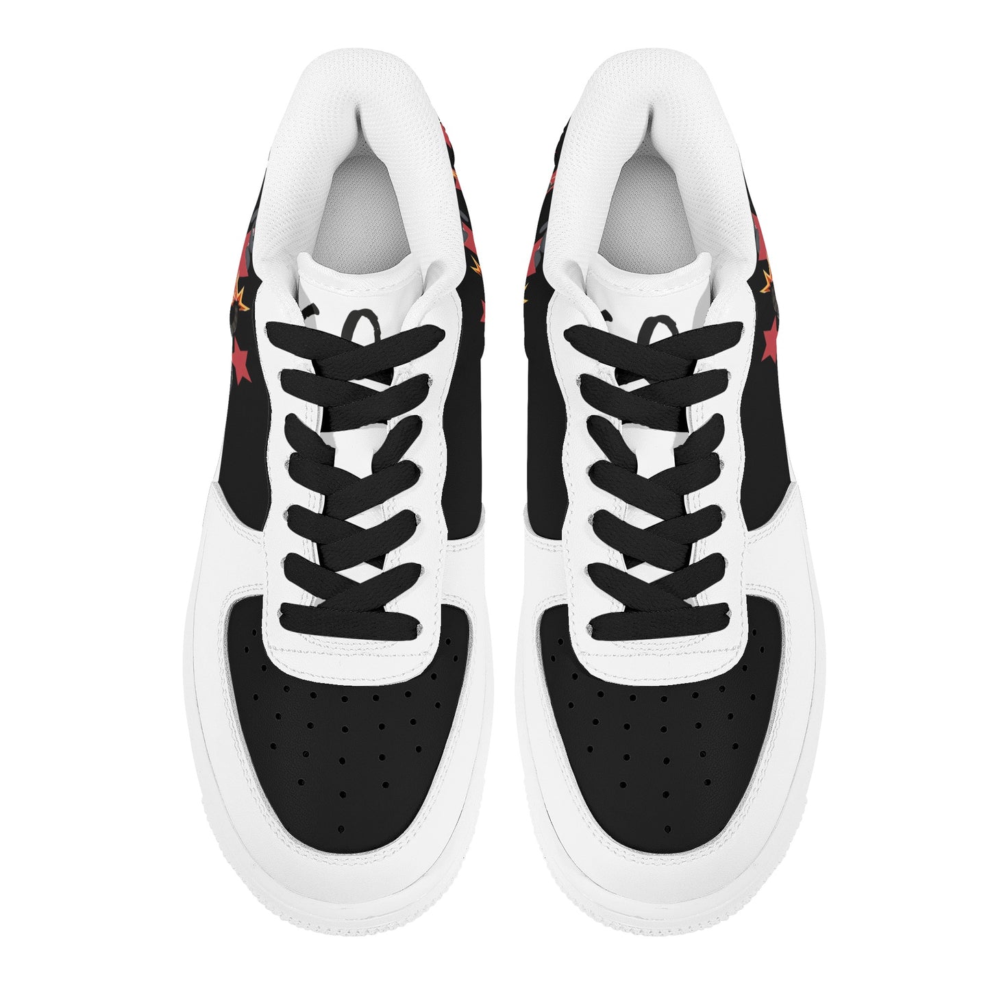 S.I.Y.L. (Stay In Your Lane) White Womens New Low Top Star Kicks