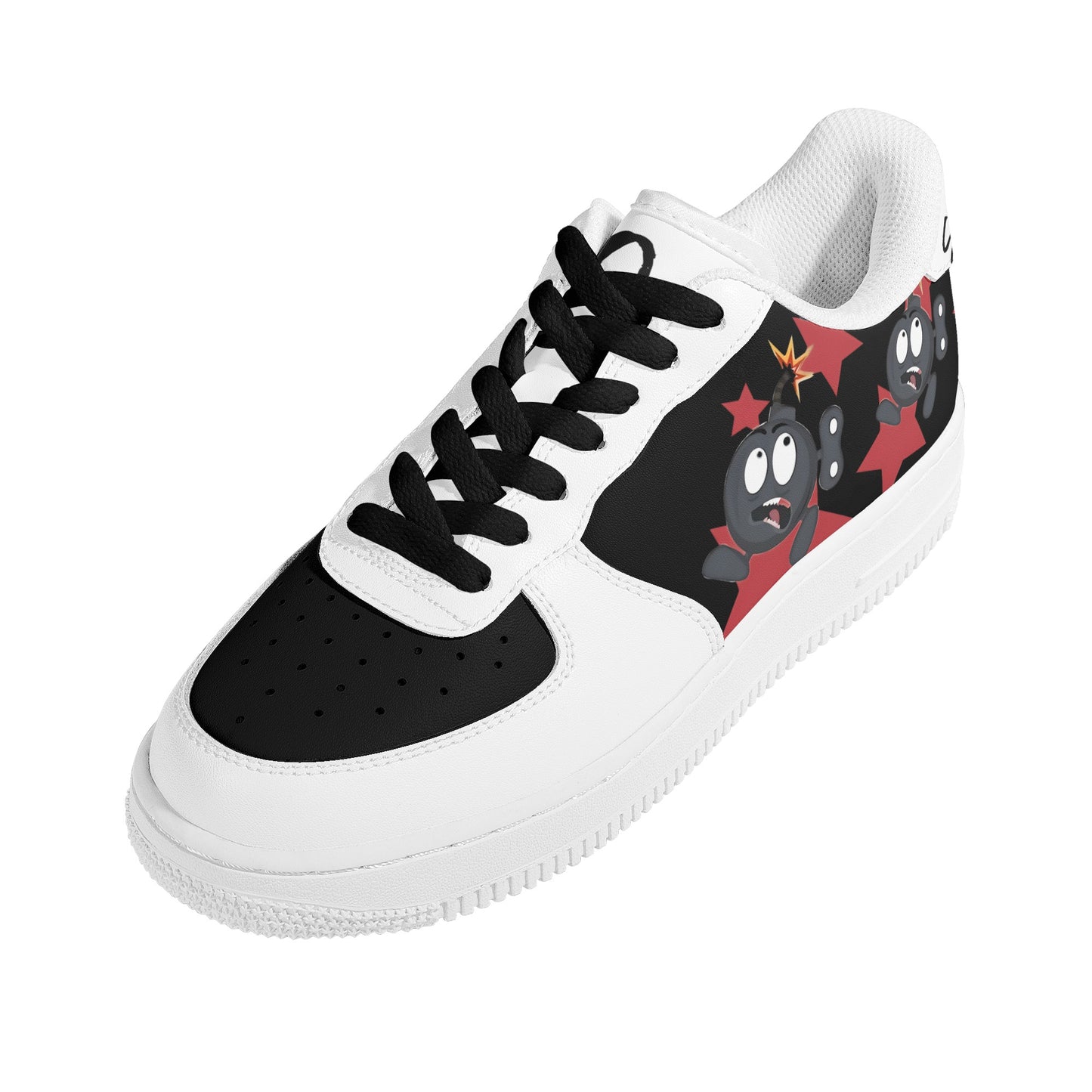 S.I.Y.L. (Stay In Your Lane) White Womens New Low Top Star Kicks