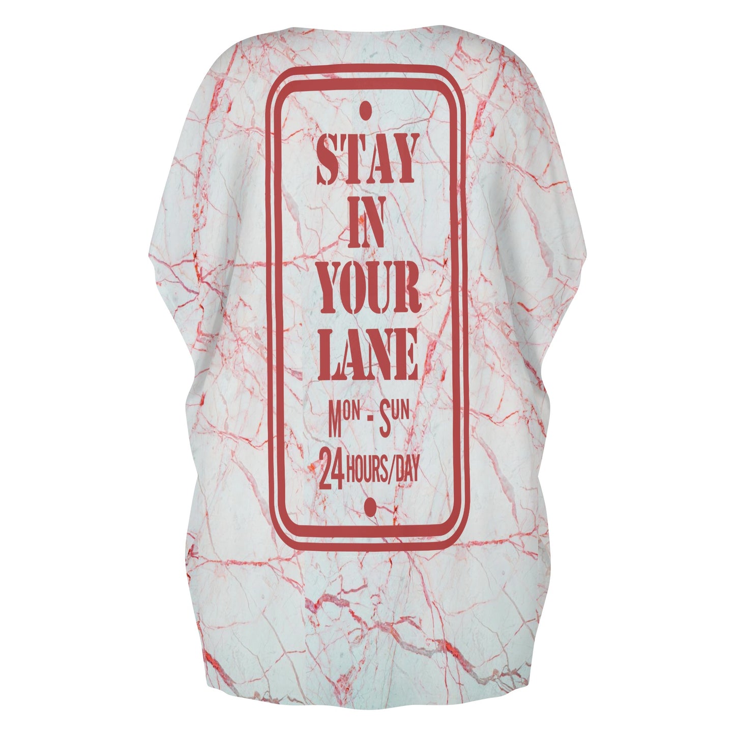 S.I.Y.L. ( Stay In Your Lane) Exclusive Womens Star Size Loose Dress