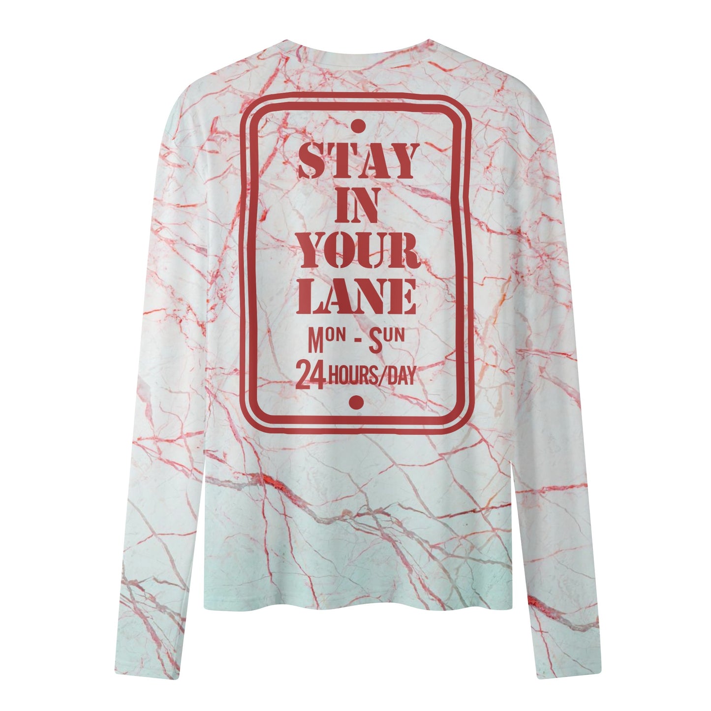 S.I.Y.L. ( Stay In Your Lane) Exclusive Womens Long Sleeve T Shirt