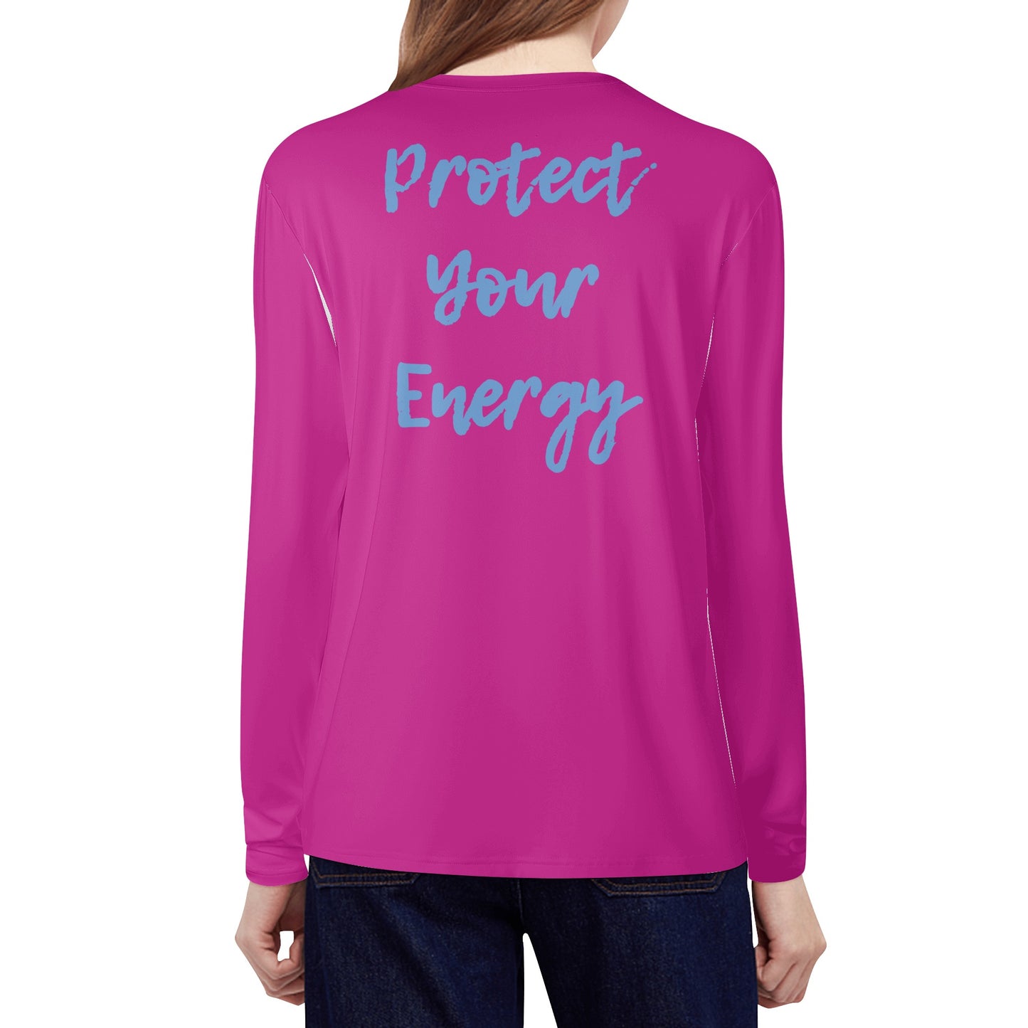 Star Energy  2.0 Purple Womens Long Sleeve T Shirt