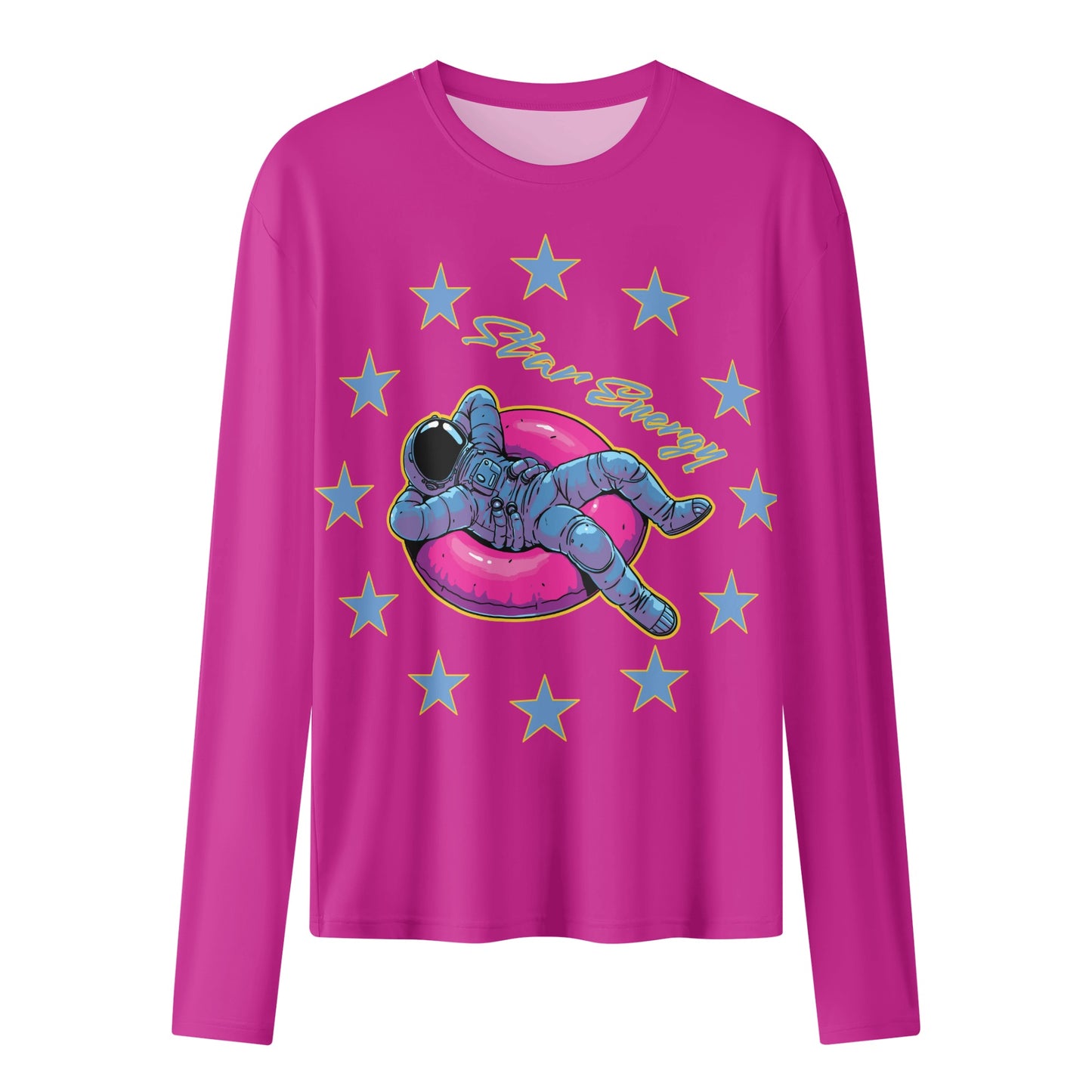 Star Energy  2.0 Purple Womens Long Sleeve T Shirt