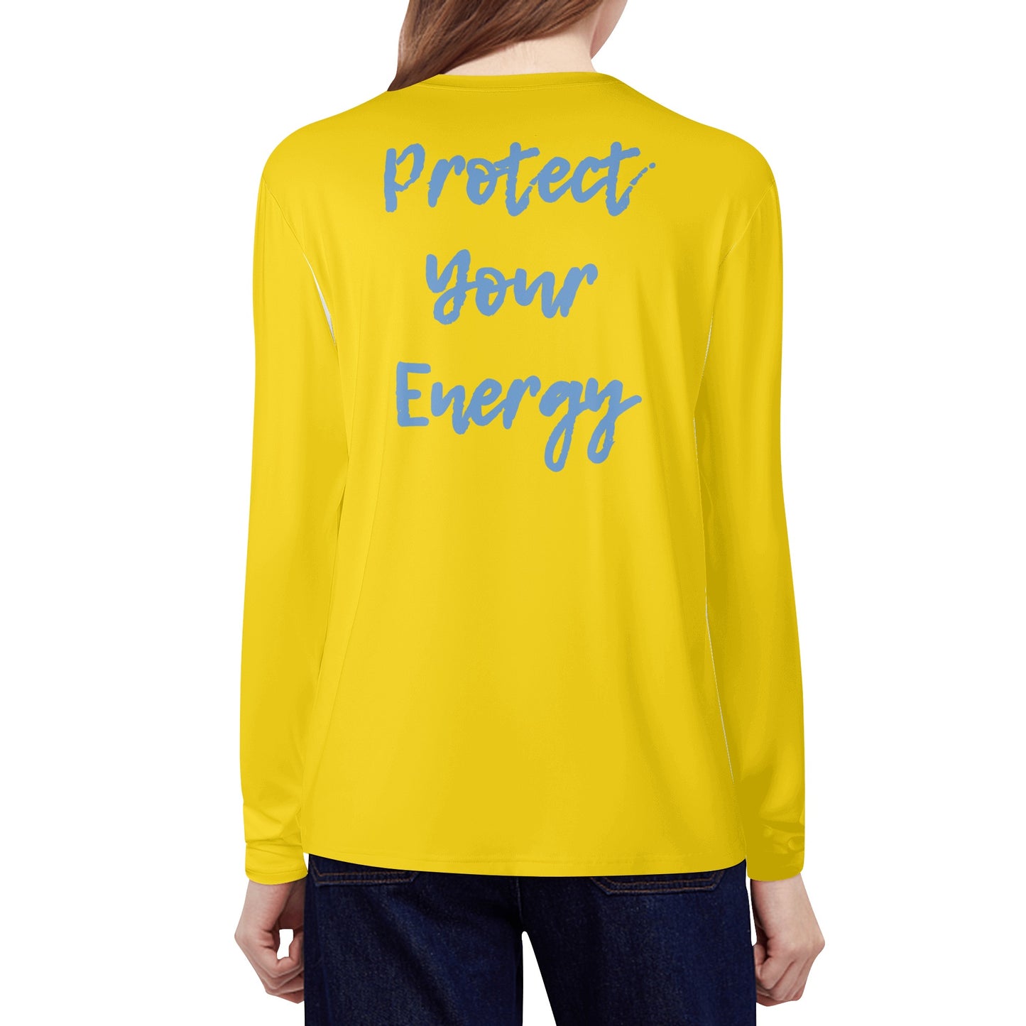 Star Energy  2.0 Gold Womens Long Sleeve T Shirt