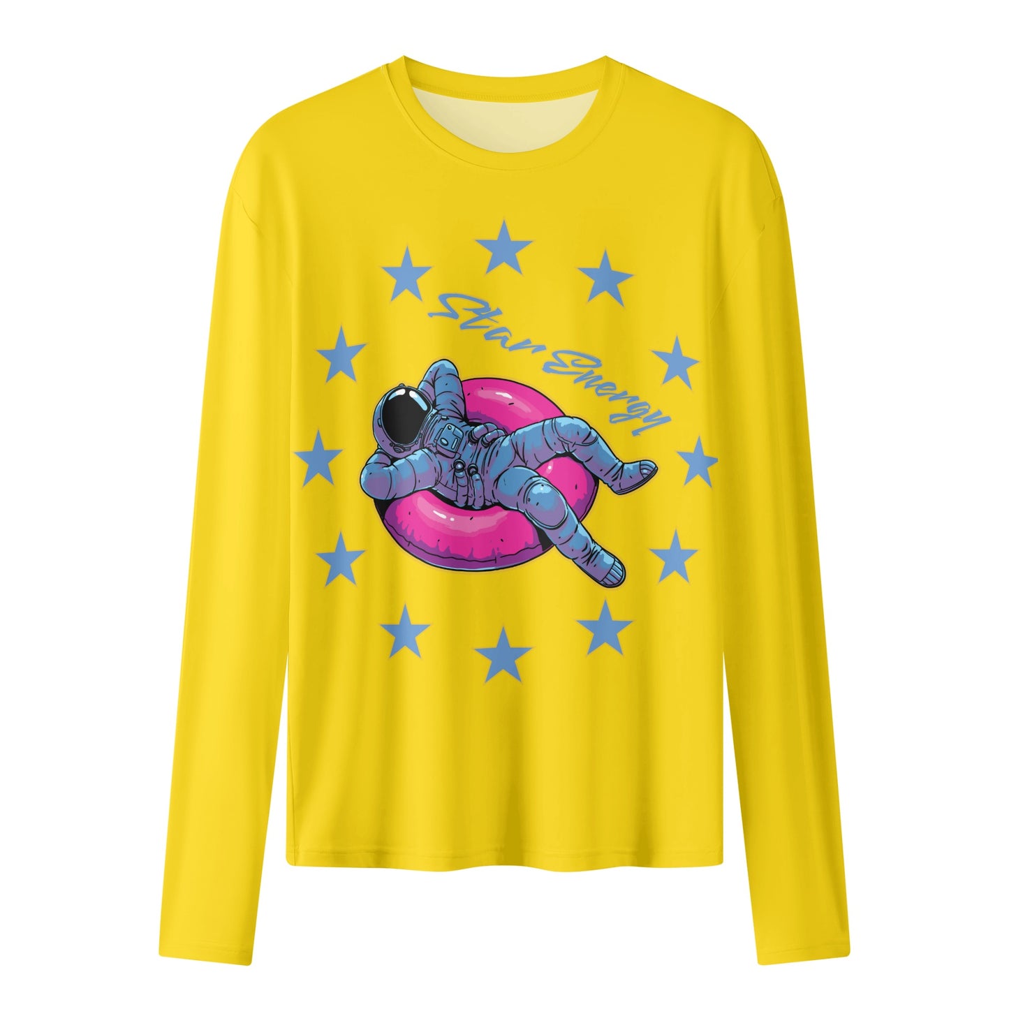 Star Energy  2.0 Gold Womens Long Sleeve T Shirt