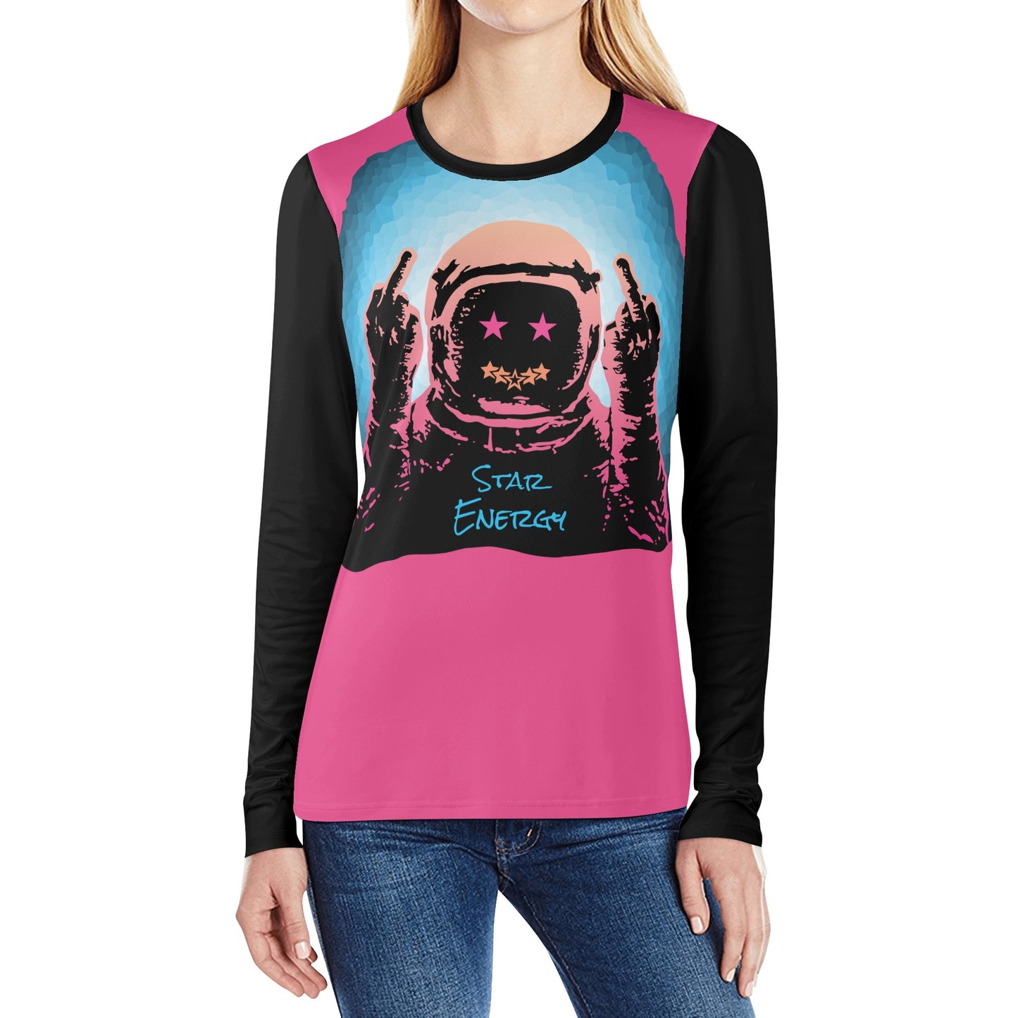 Star Energy 1.0  Womens Long Sleeve T Shirt