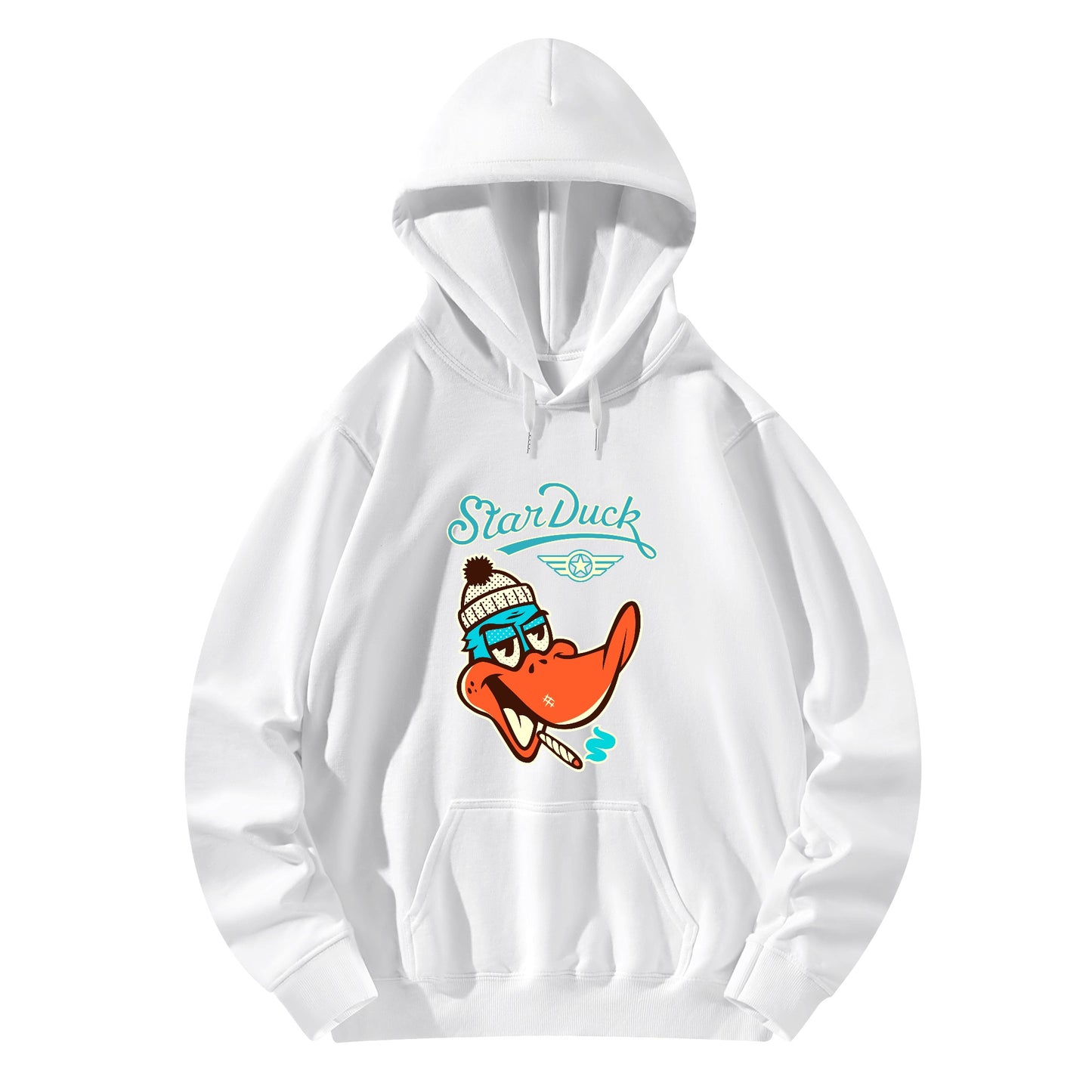 Star Duck Adult Cotton Hoodie