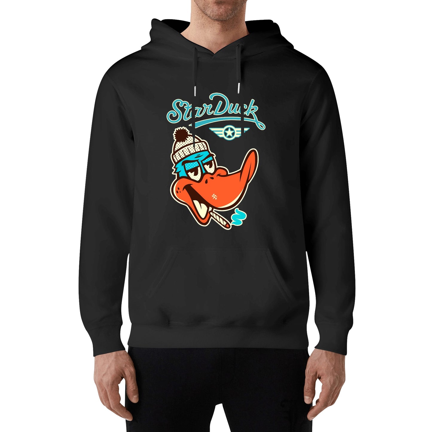 Star Duck Adult Cotton Hoodie