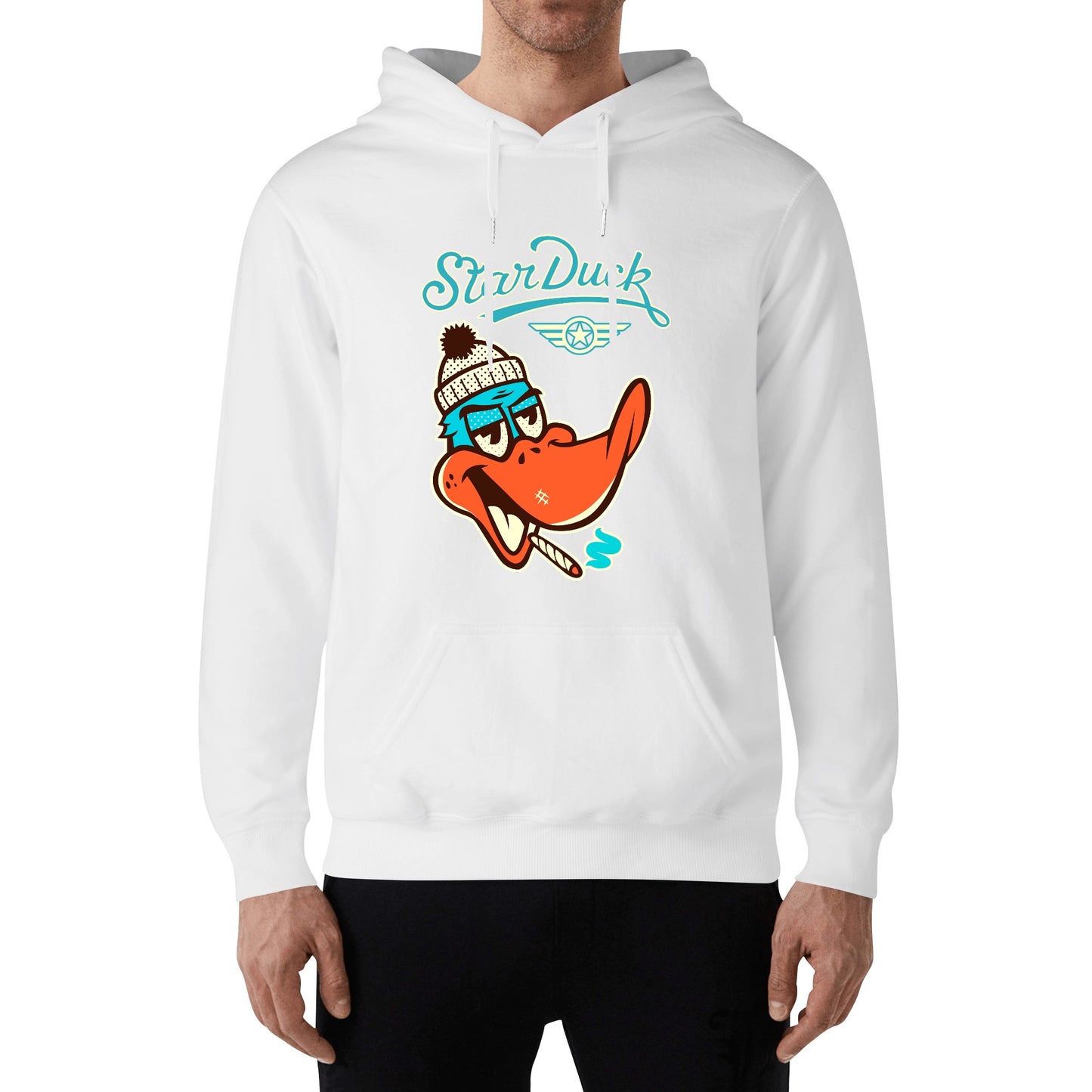 Star Duck Adult Cotton Hoodie