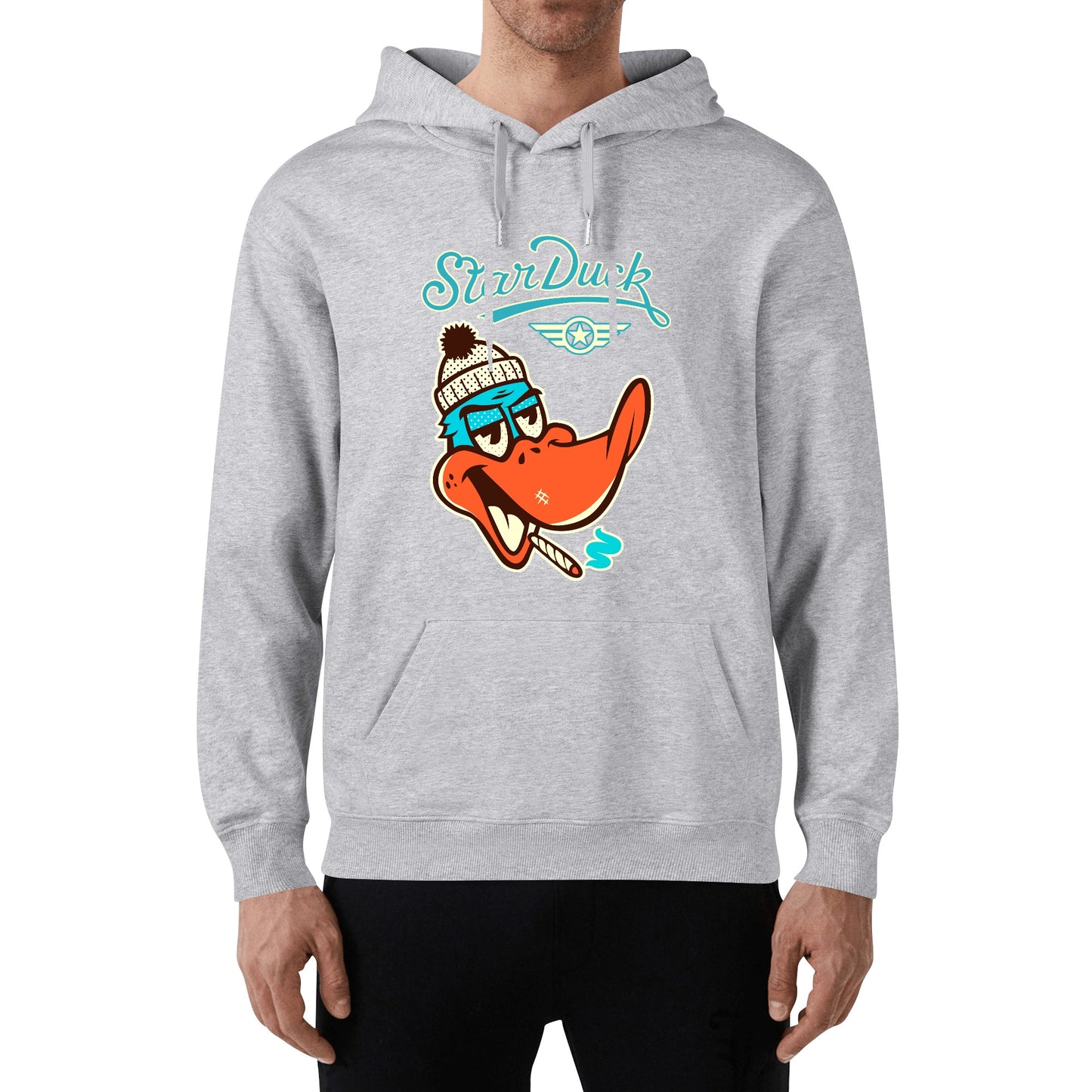 Star Duck Adult Cotton Hoodie