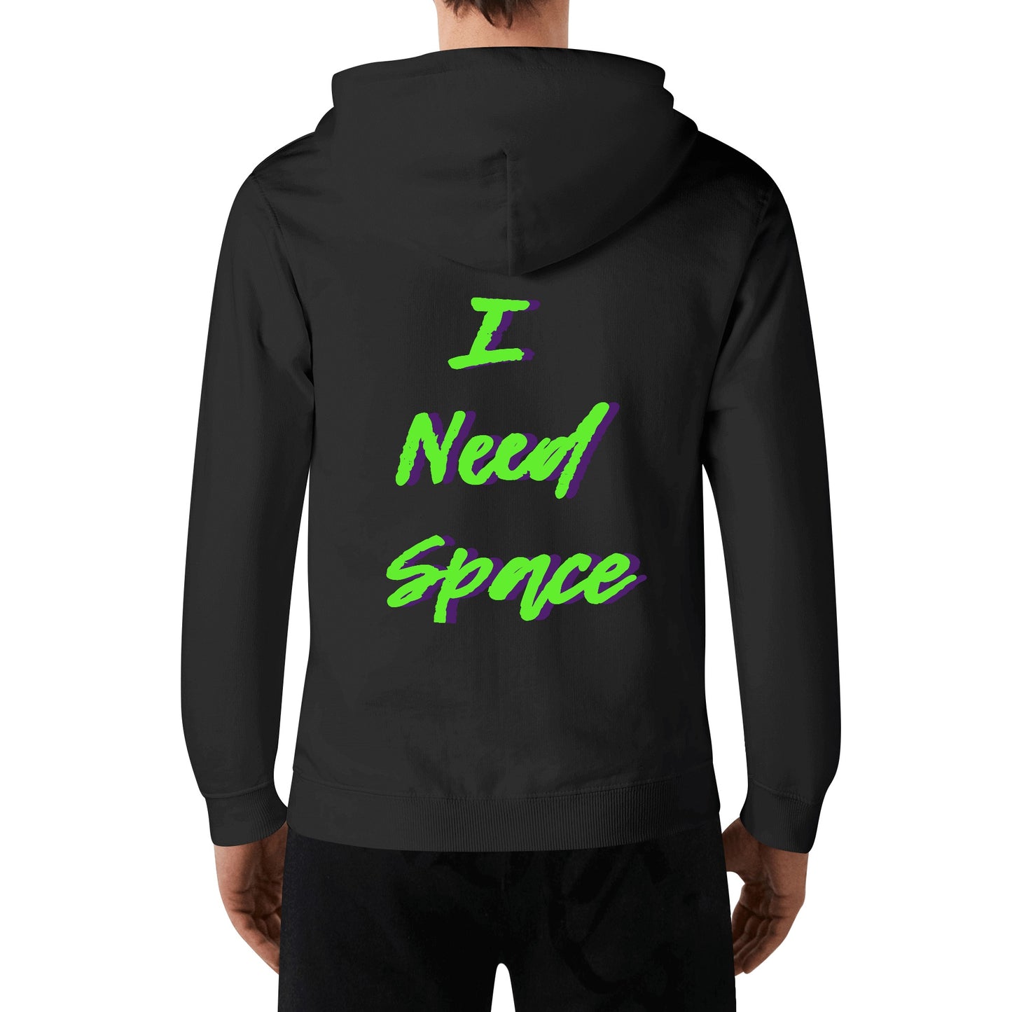 Space Aliens Adult Cotton Hoodie