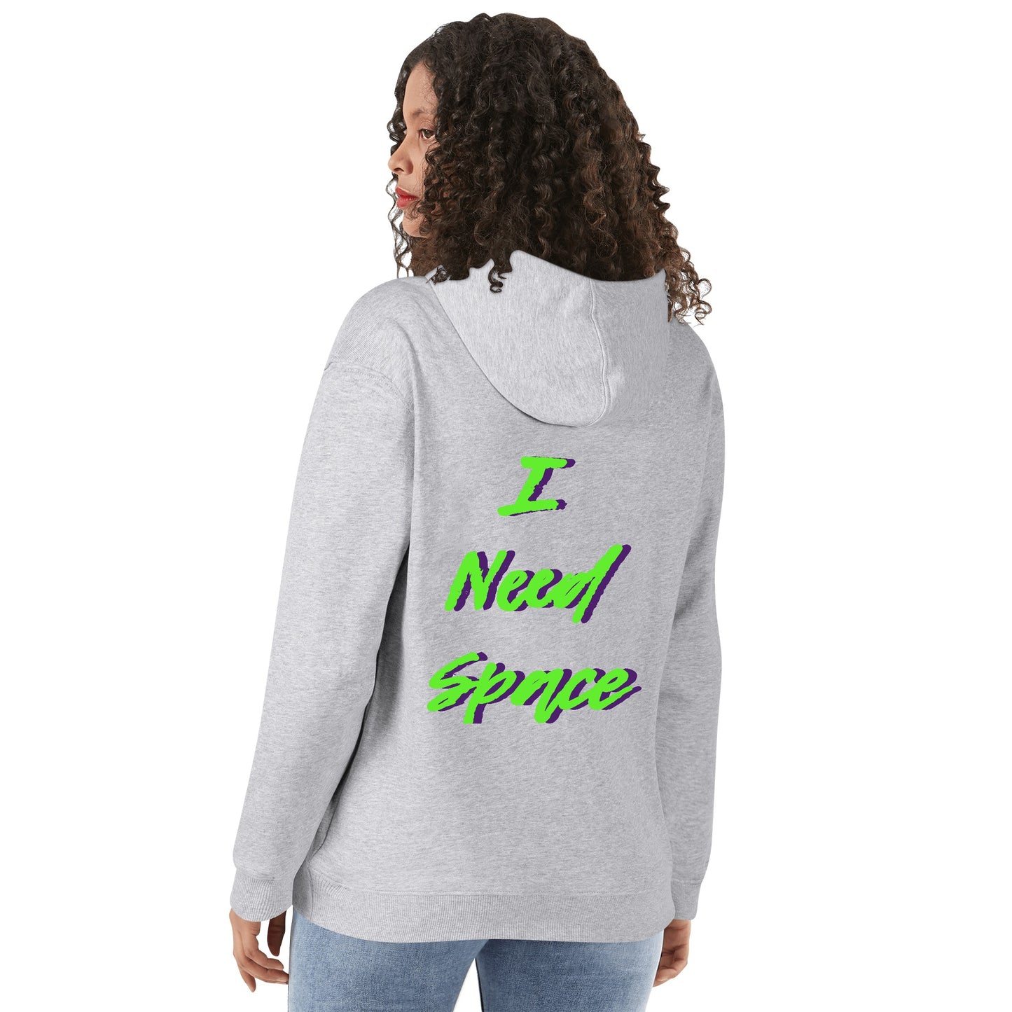 Space Aliens Adult Cotton Hoodie