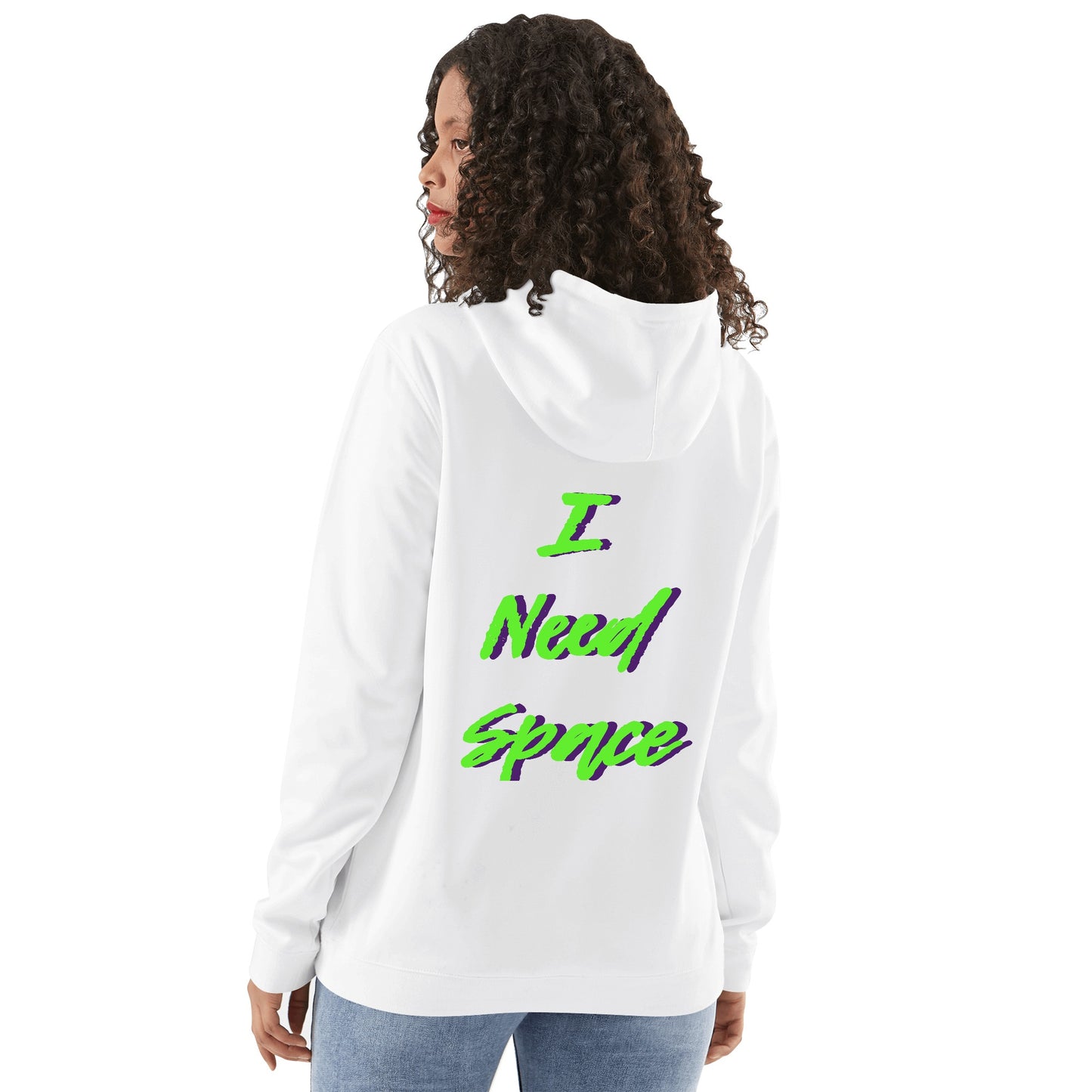 Space Aliens Adult Cotton Hoodie