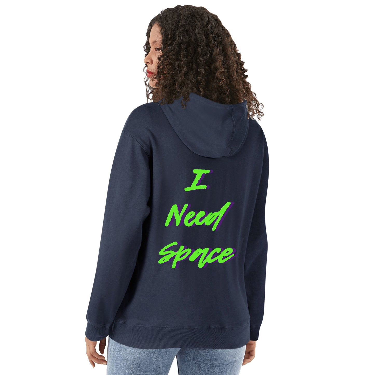 Space Aliens Adult Cotton Hoodie