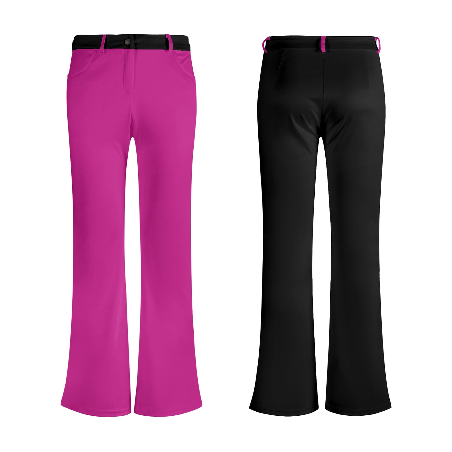 SOS Womens Purple/Black Pants