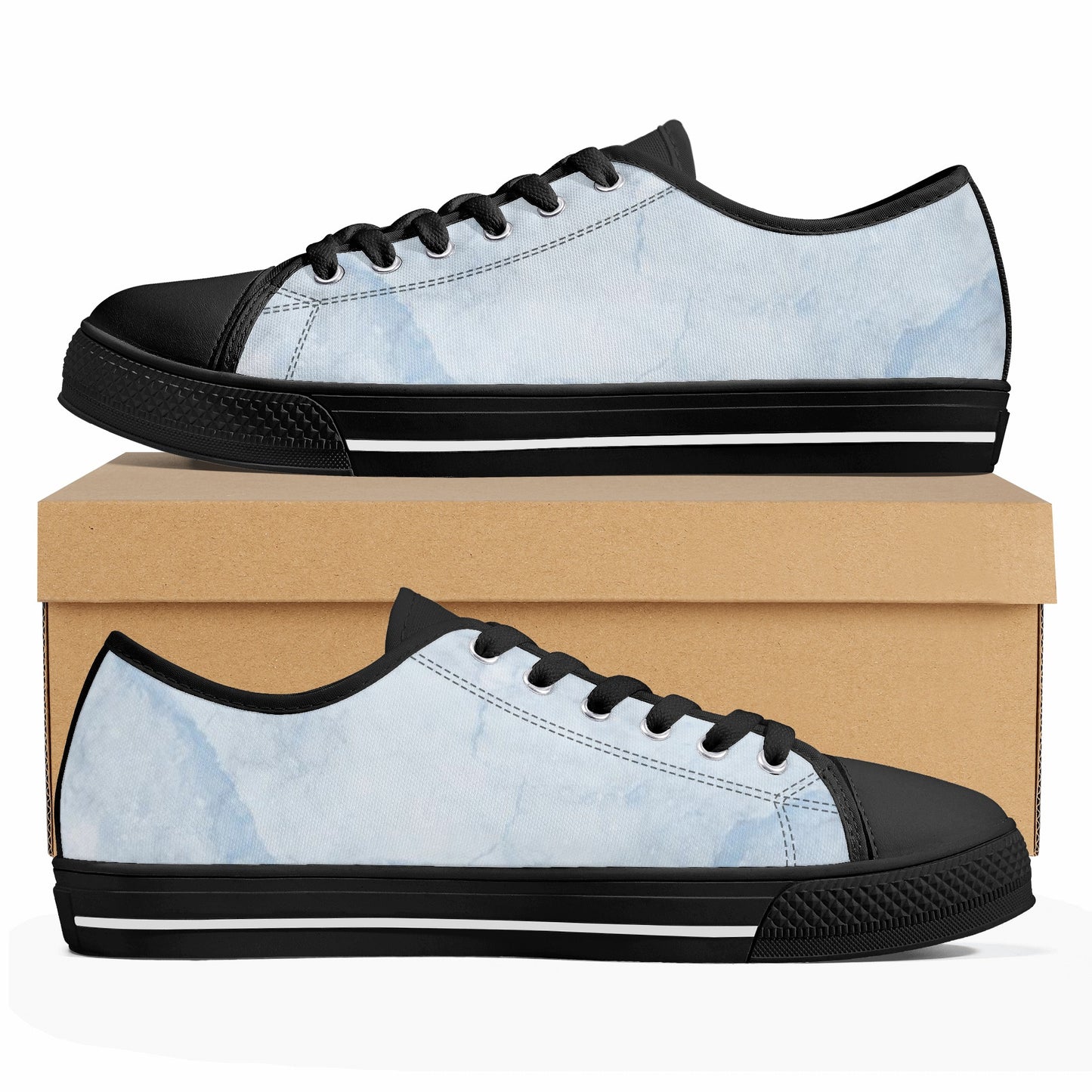 SOS Chill Blue Mens Low Top  Star Kicks