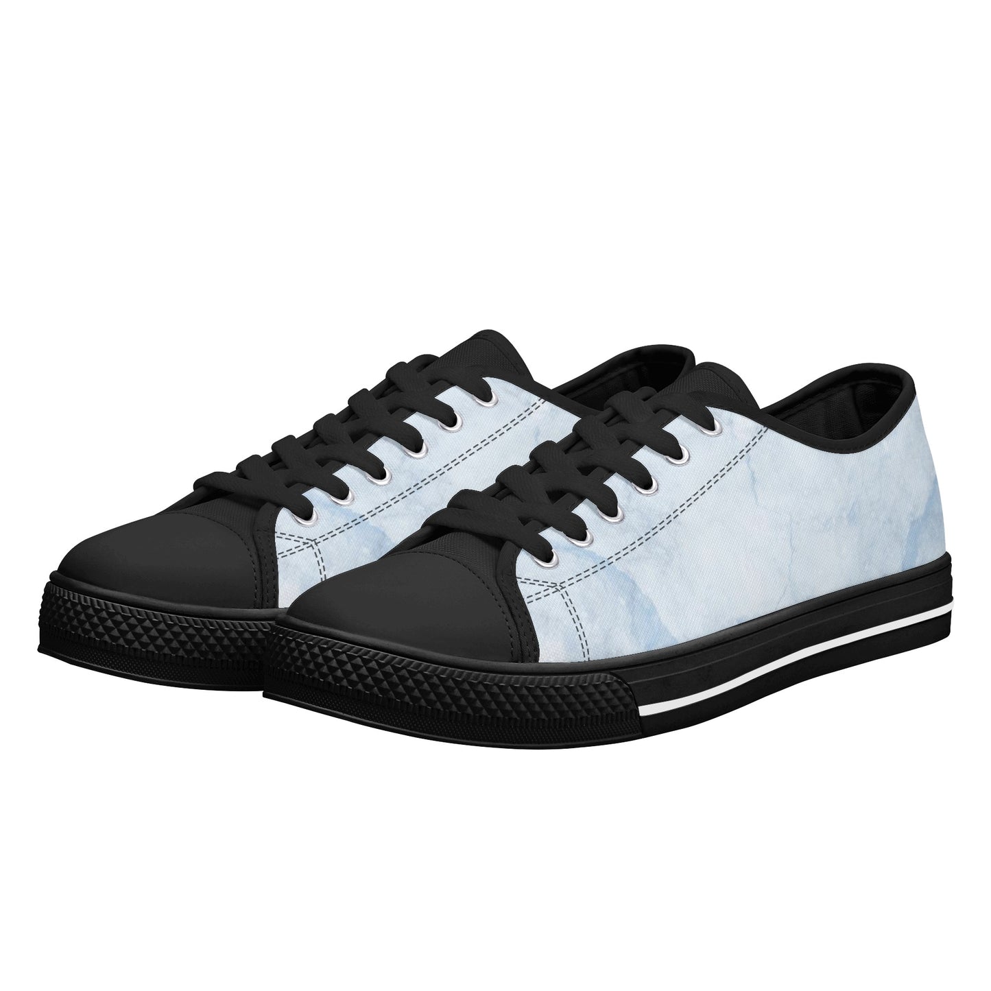 SOS Chill Blue Mens Low Top  Star Kicks