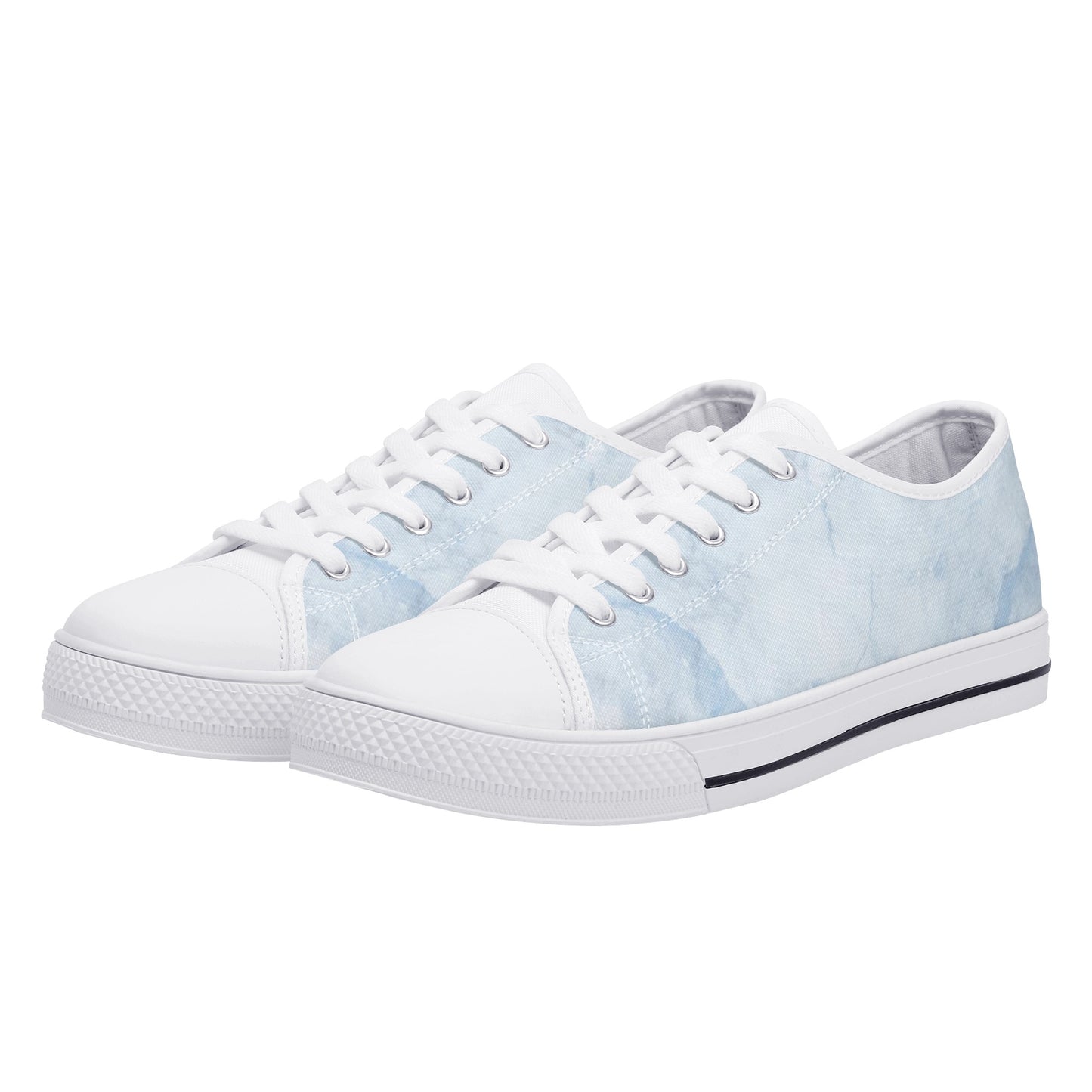 SOS Chill Blue Mens Low Top  Star Kicks