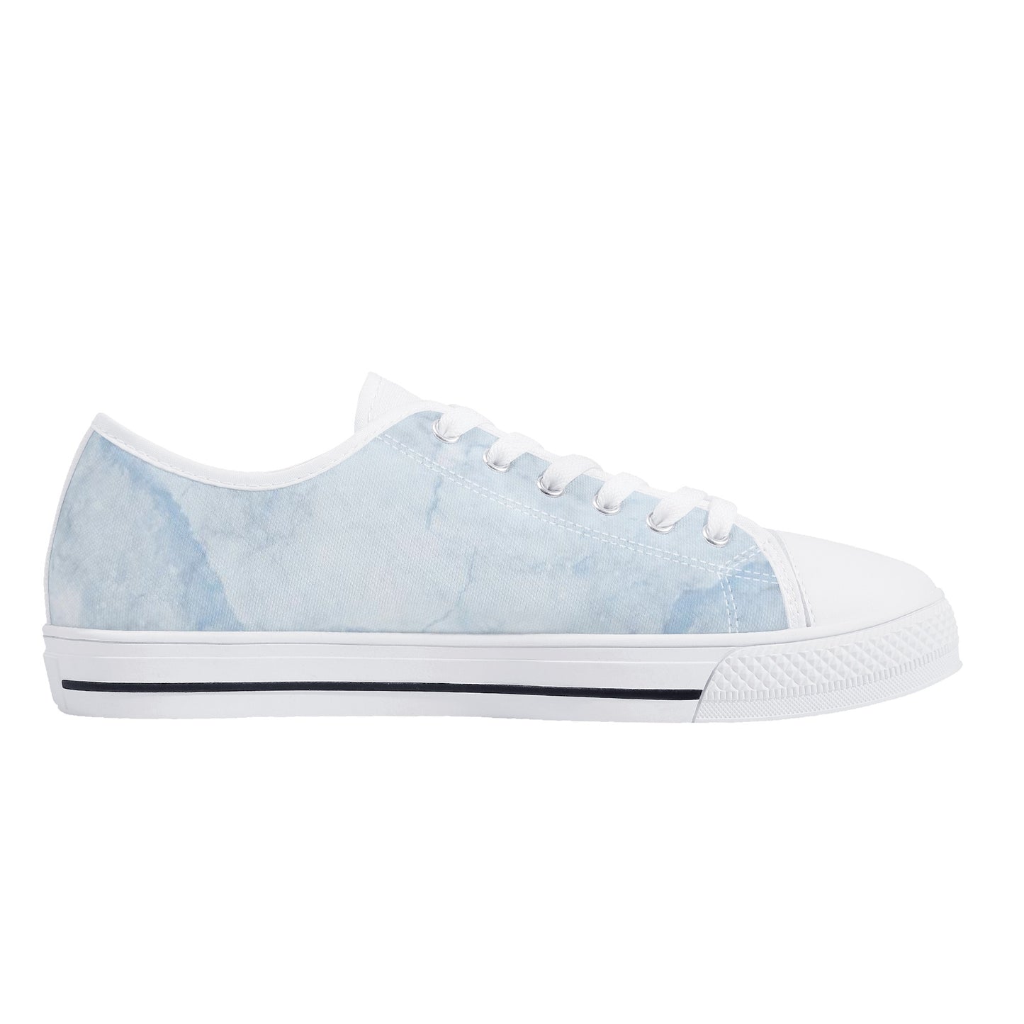 SOS Chill Blue Mens Low Top  Star Kicks