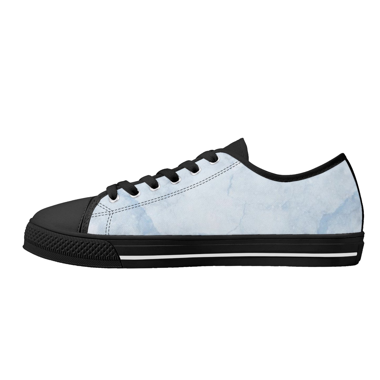 SOS Chill Blue Mens Low Top  Star Kicks