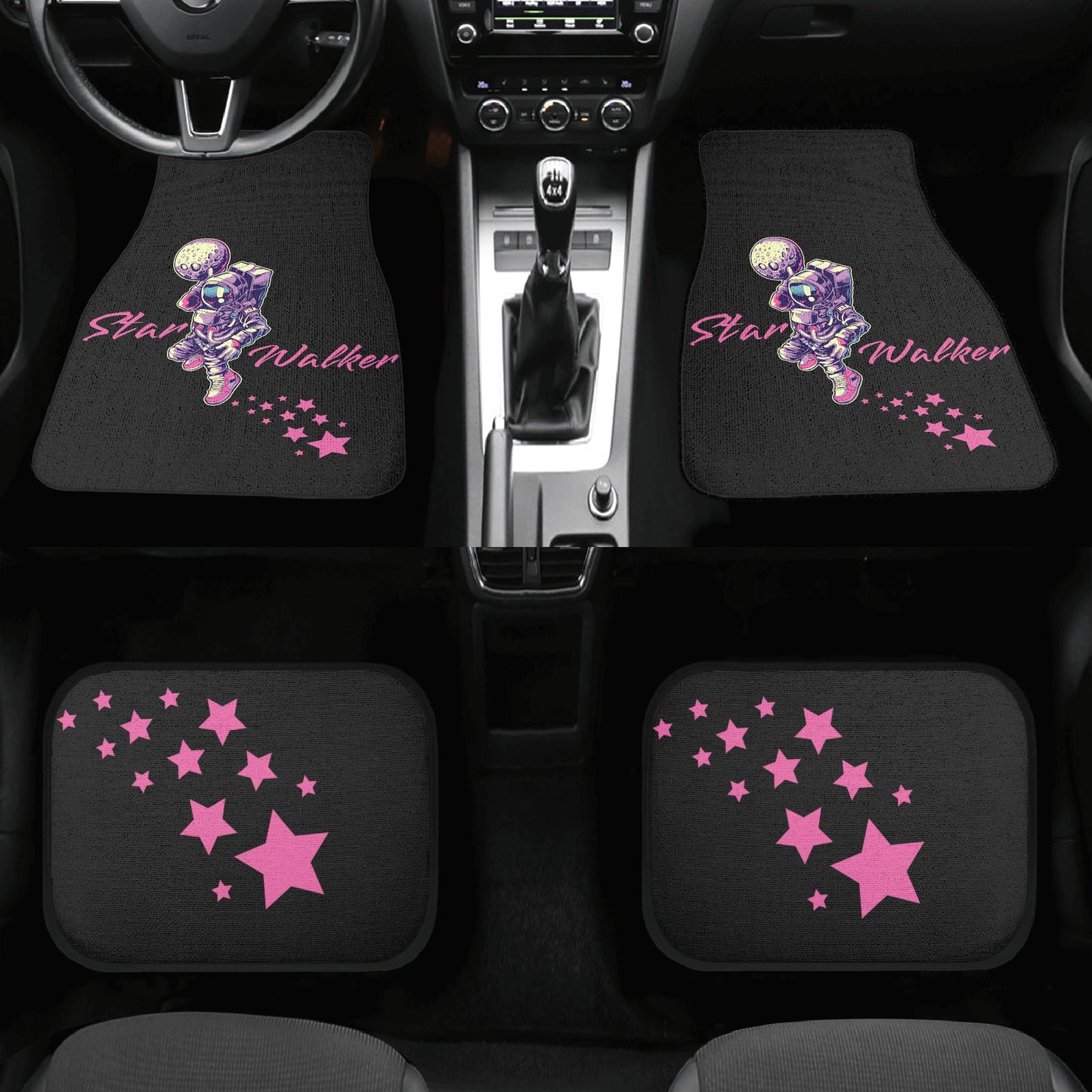 Star Walker 2.0 Back and Front Car Floor Mats