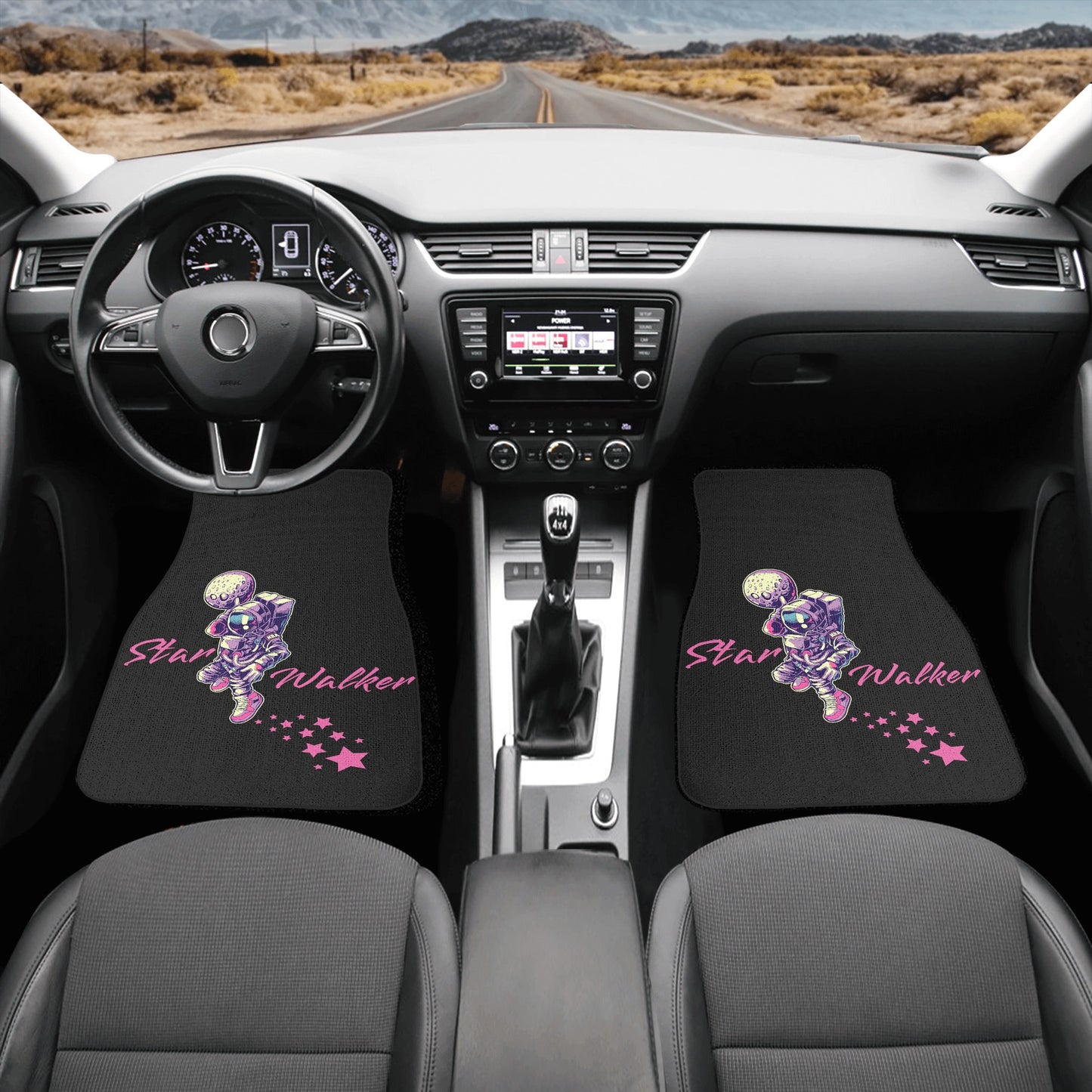 Star Walker 2.0 Back and Front Car Floor Mats