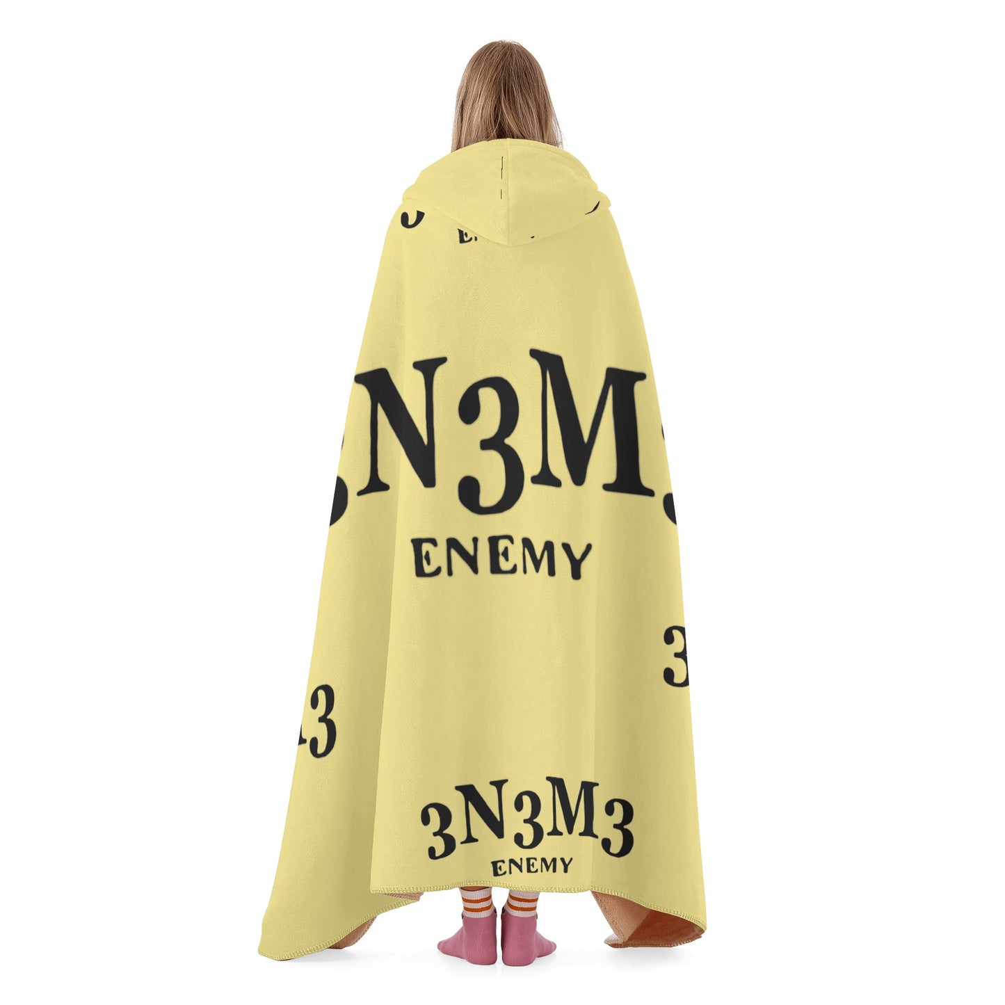 3.N.3.M.3 Enemy Tan Hooded Blanket