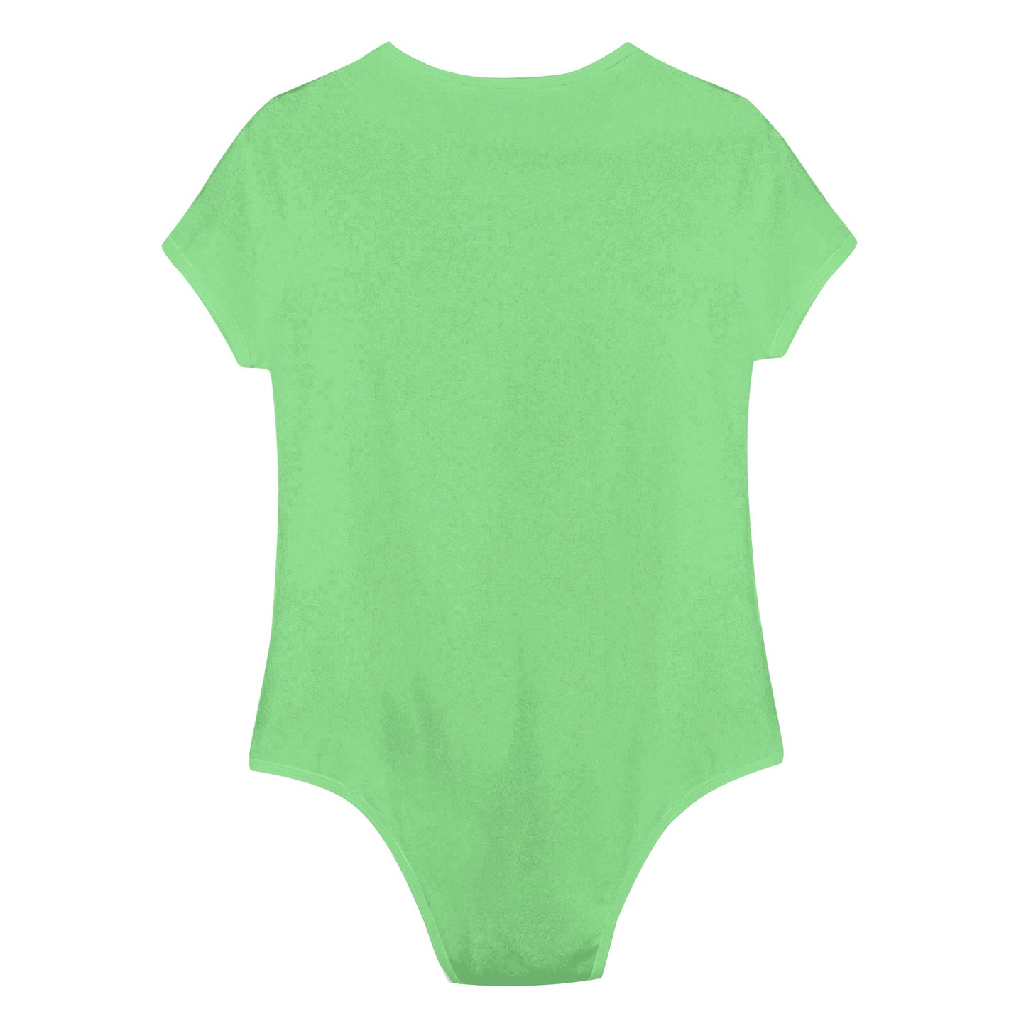 Sitting On Stars Meditation Womens Mint Green Soft Short Sleeve Bodysuit