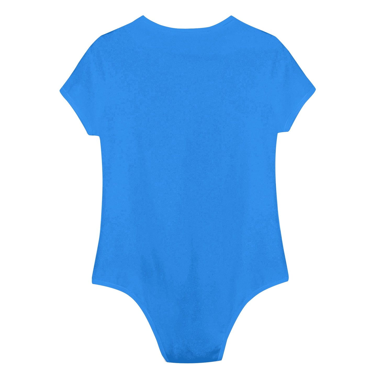 Sitting On Stars Meditation Womens Blue Soft Short Sleeve Bodysuit