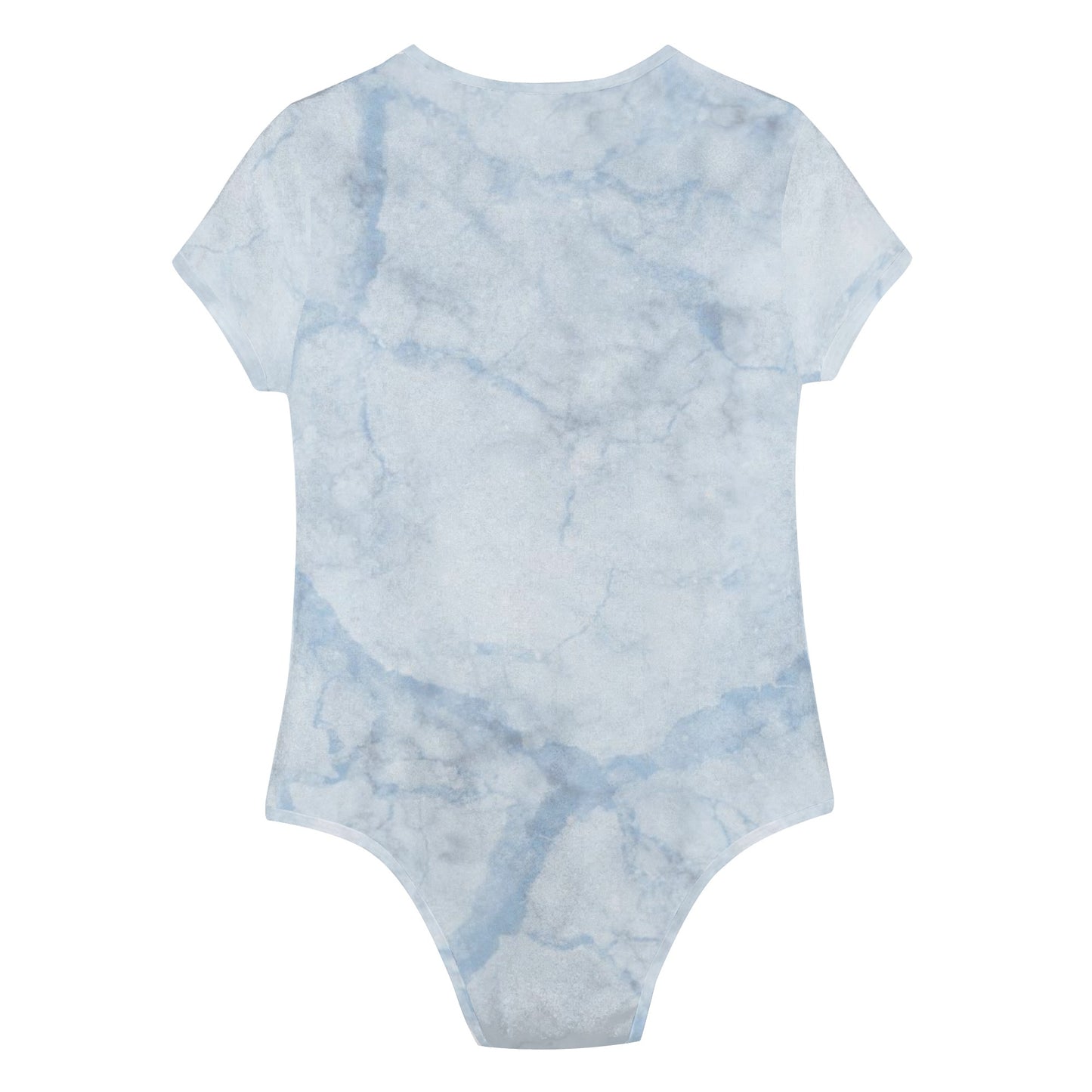 Savauge Gorilla Womens Chill Blue Soft Short Sleeve Bodysuit