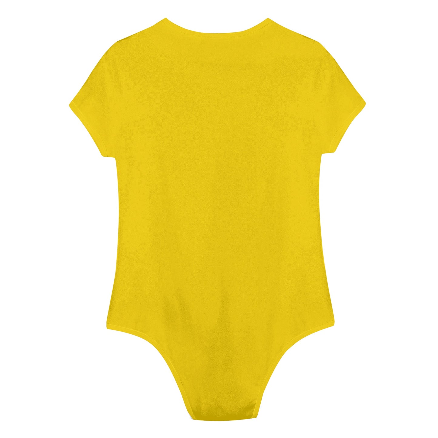 Star Gang Womens Gold Soft Short Sleeve Bodysuit