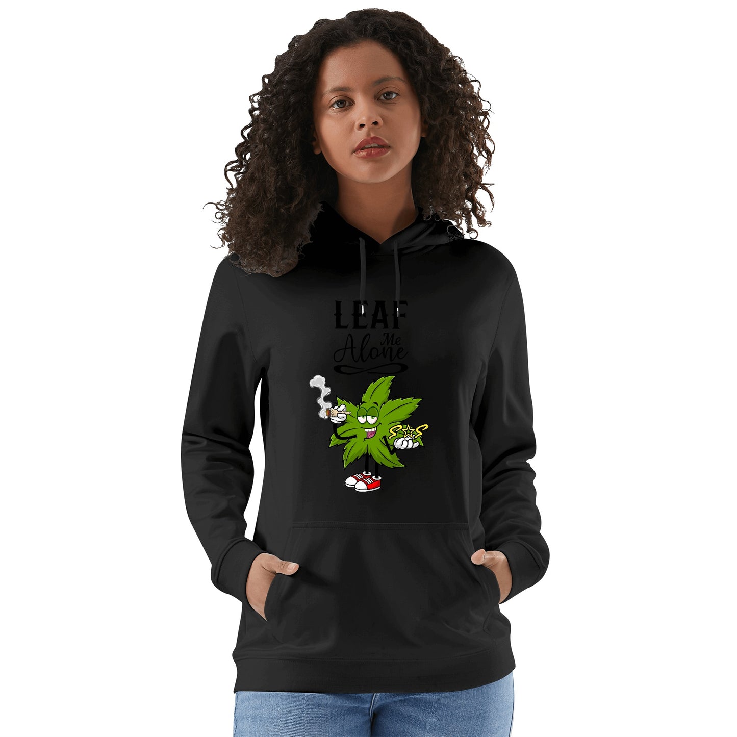 Leaf Me Alone 2.0 4/20 Edition Adult Cotton Hoodie