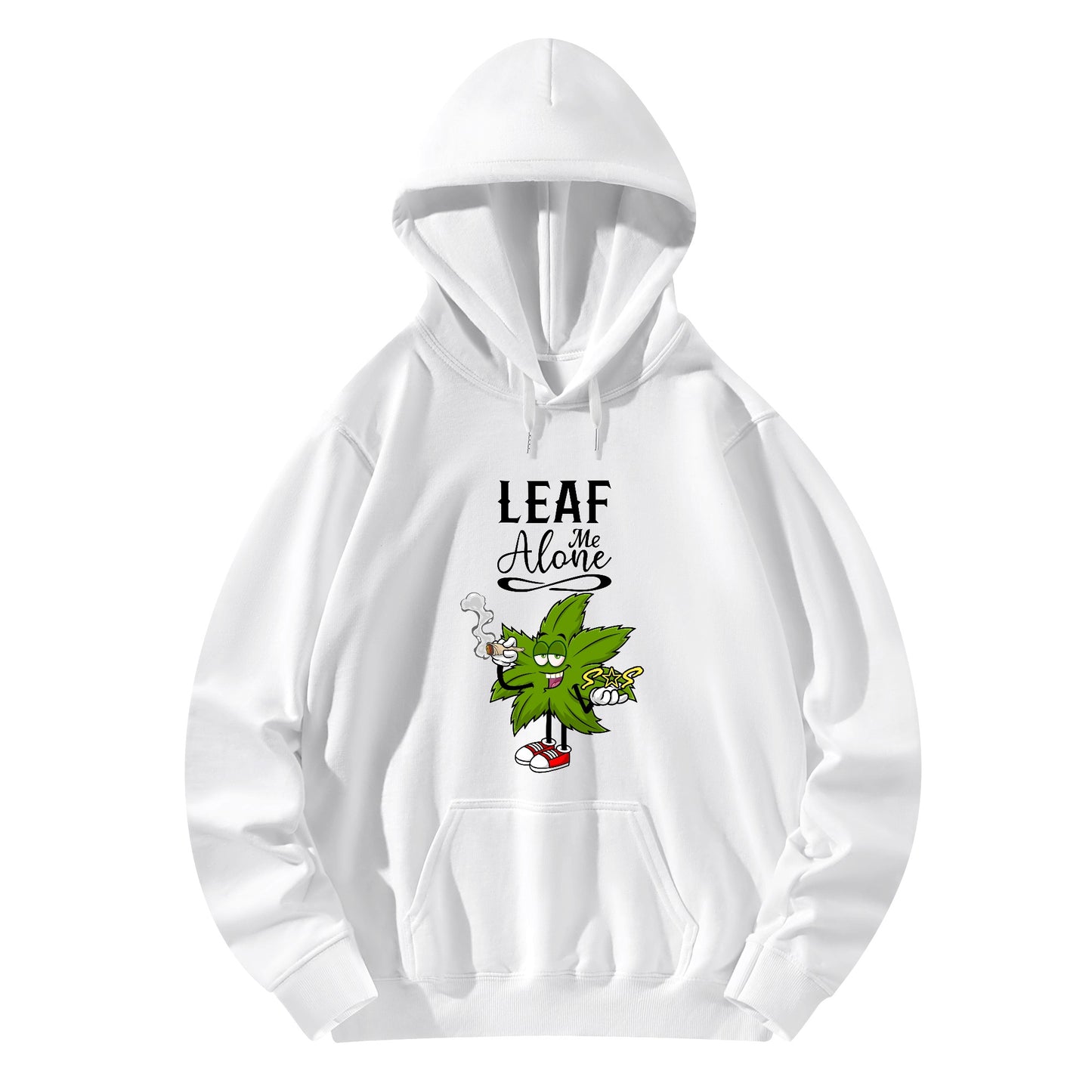 Leaf Me Alone 2.0 4/20 Edition Adult Cotton Hoodie