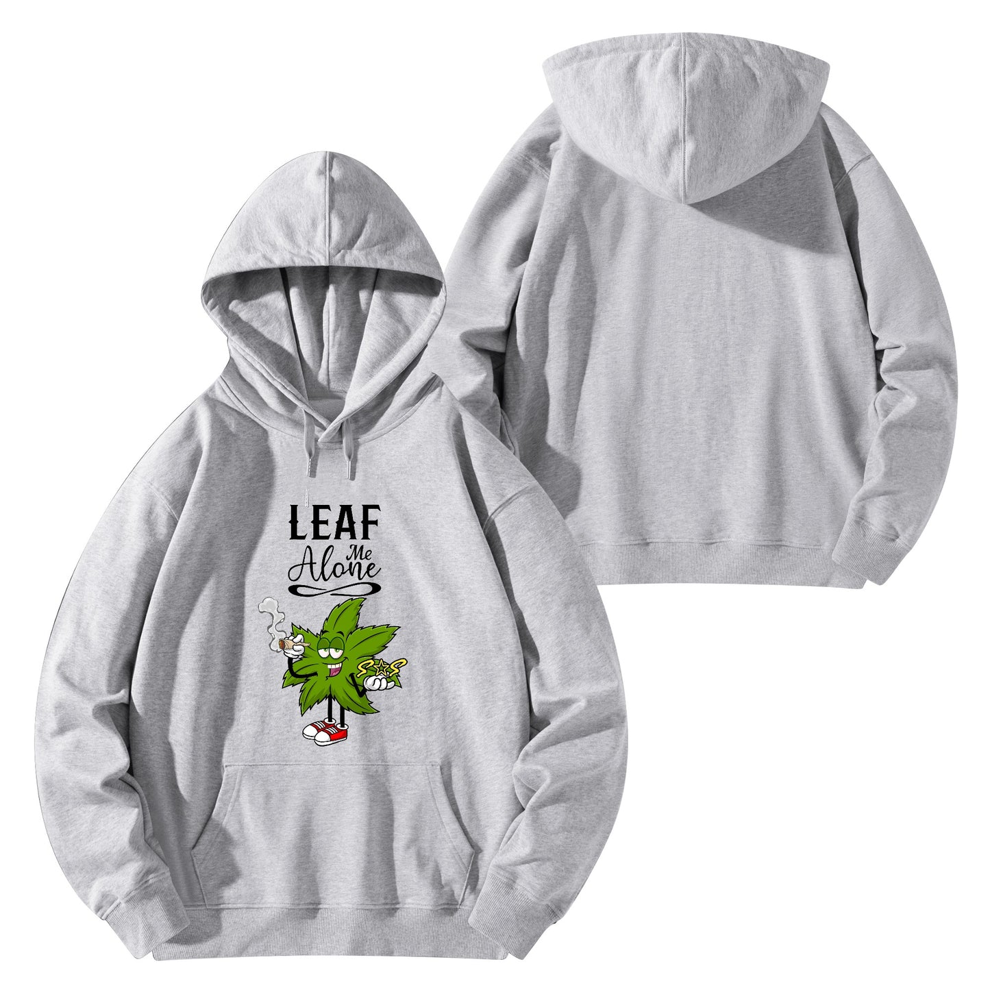 Leaf Me Alone 2.0 4/20 Edition Adult Cotton Hoodie