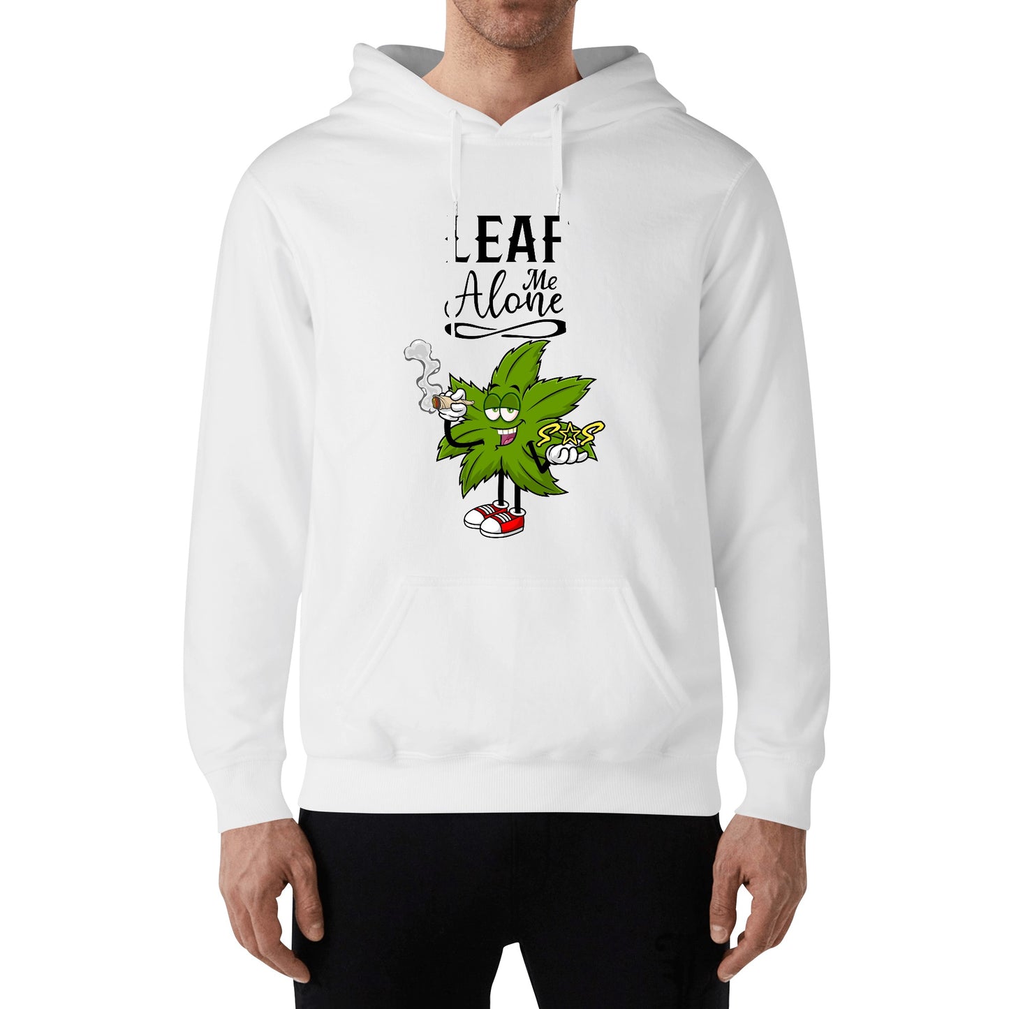 Leaf Me Alone 2.0 4/20 Edition Adult Cotton Hoodie