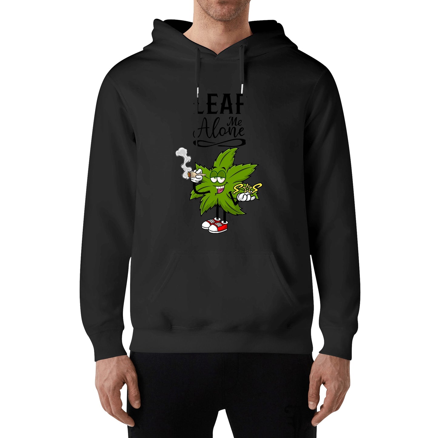 Leaf Me Alone 2.0 4/20 Edition Adult Cotton Hoodie